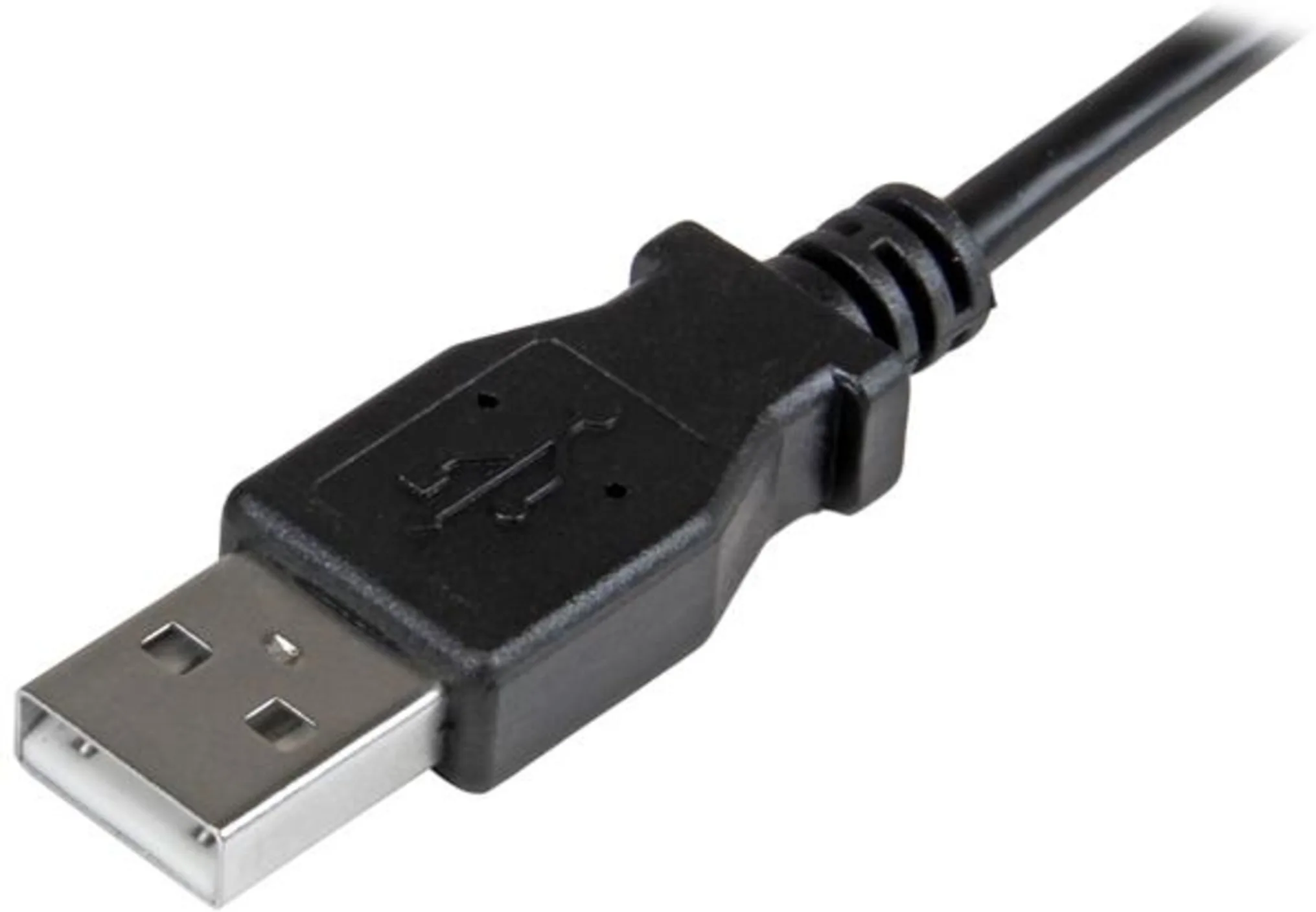 Imagen 2 de Cable de 1m Micro USB Acodado a Derecha