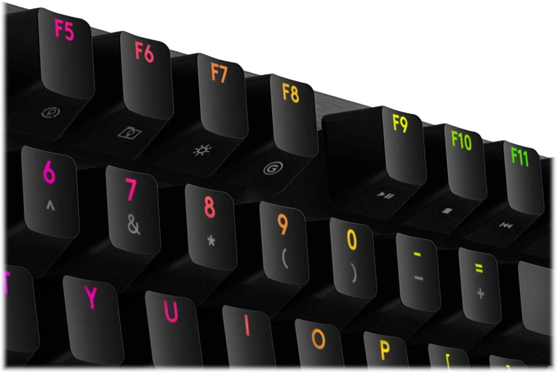 Imagen 9 de Teclado Gamer Alámbrico Logitech G513 RGB GX Brown Carbon Mecánico Español 