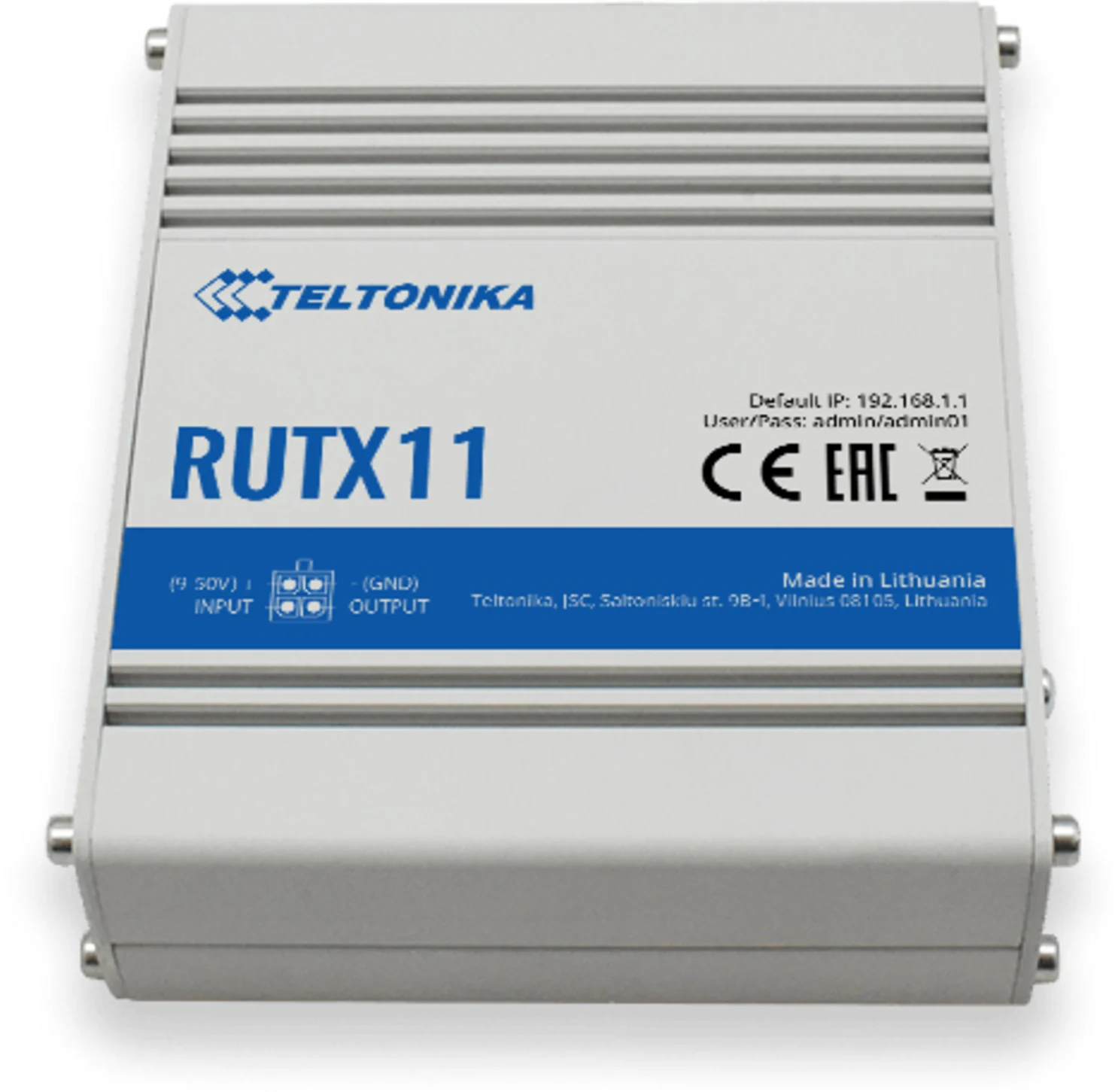 Imagen 2 de Router celular industrial Teltonika RUTX11, 4G LTE Cat6