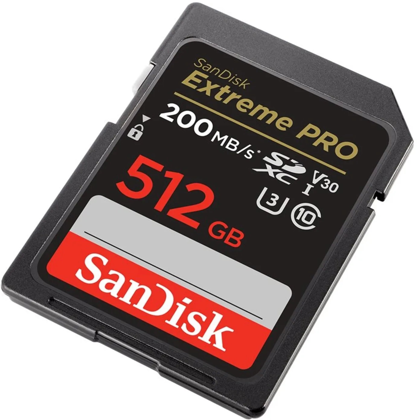 Imagen 1 de Memoria SDXC 512GB SanDisk Extreme Pro UHS-I Class V30 Lec200MB/s Esc140MB/s