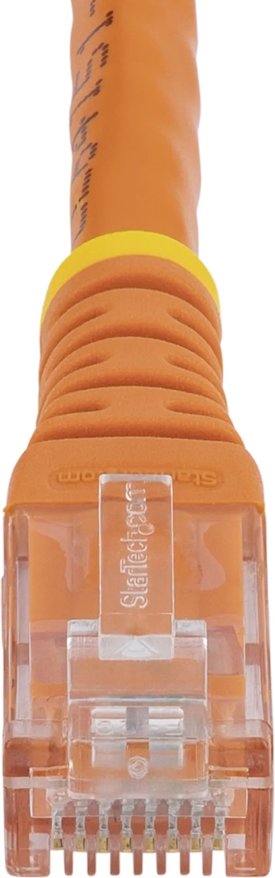 Imagen 3 de Cable Patch Cord StartTech Cat6 Conector RJ45 35ft 10.6mt 24AWG Color Naranjo