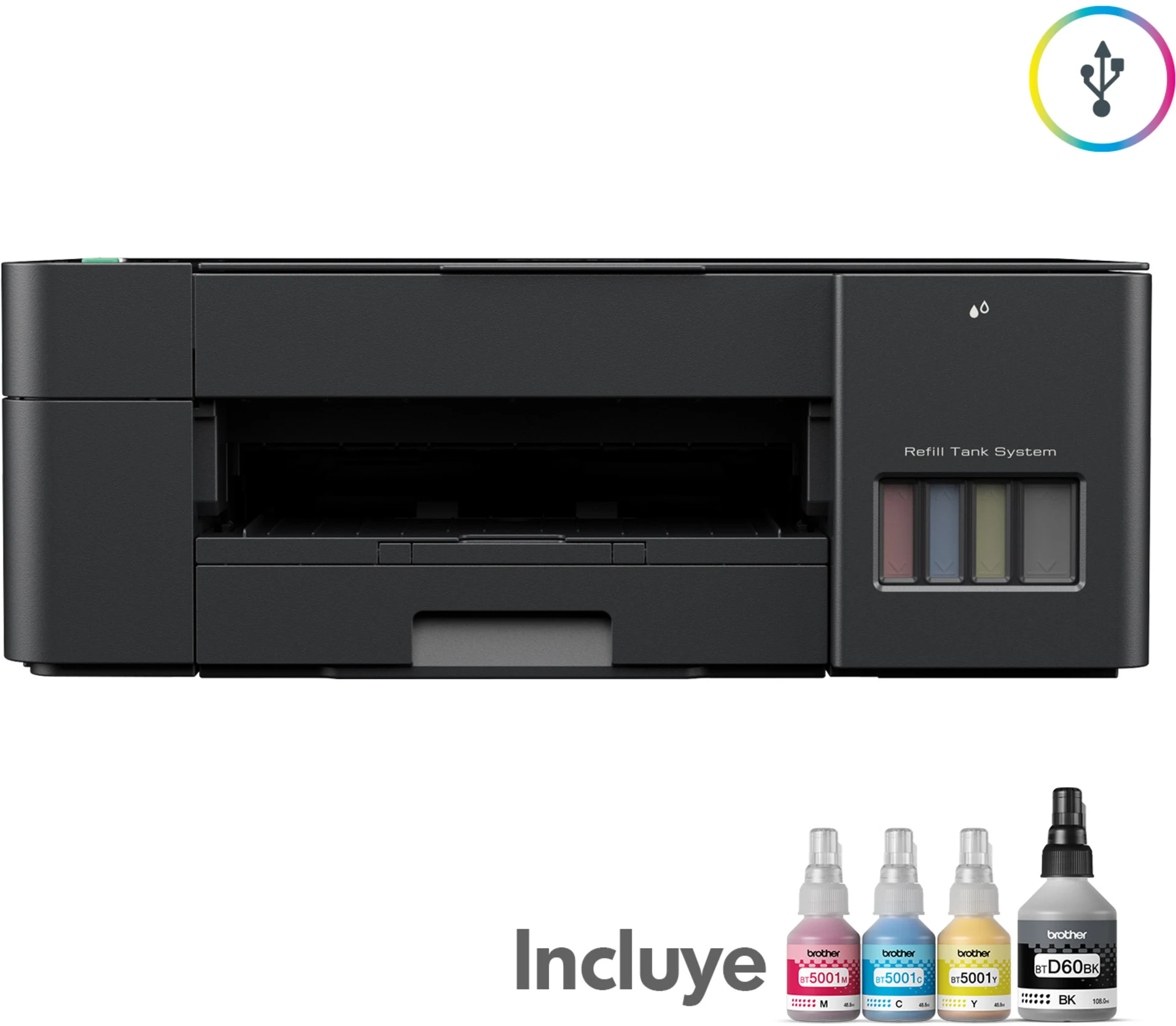 Imagen 8 de Impresora Multifunción Brother DCP-T220 Tanque de tinta color USB 2.0 