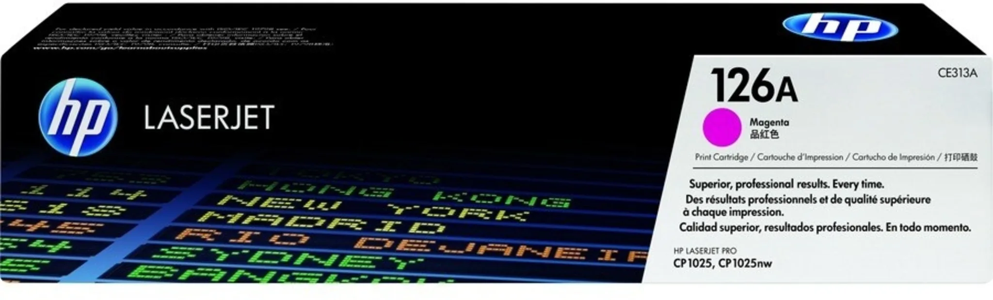 Imagen 0 de Toner HP 126A Magenta para LaserJet Pro M175a/M175nw/CP1025nw/M175nw, 1000Página
