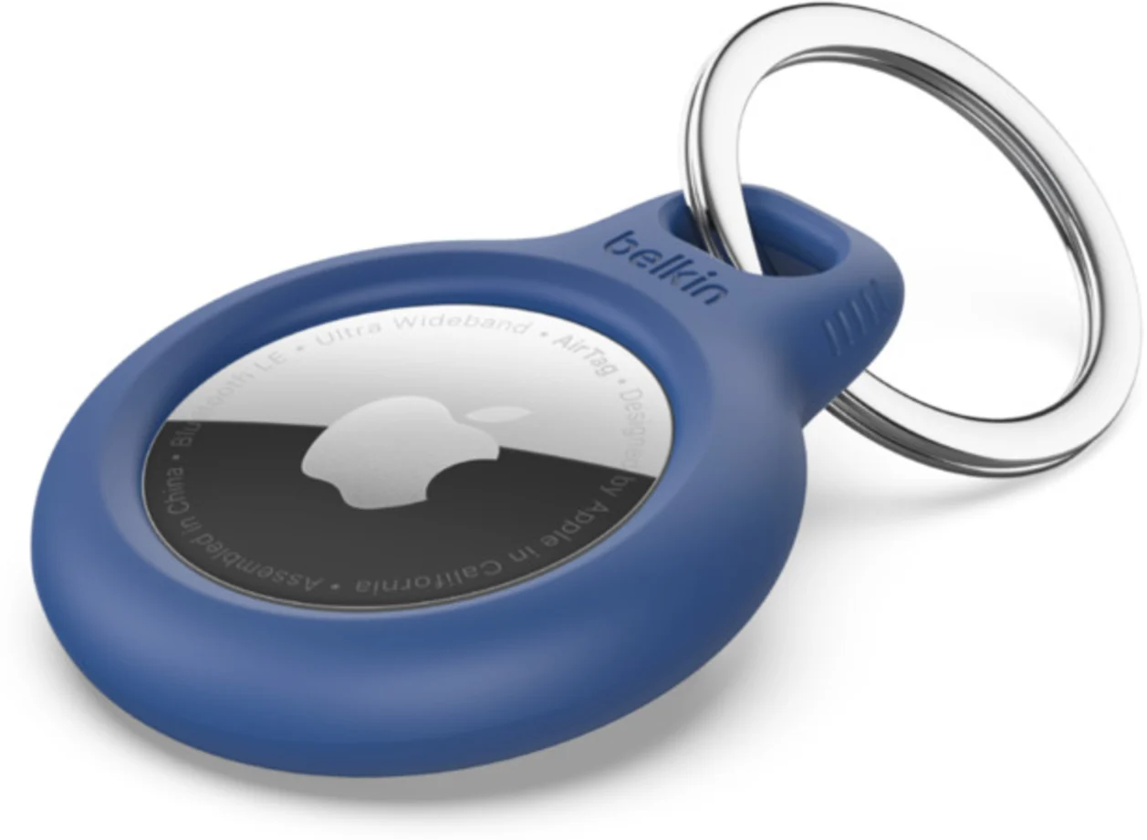 Imagen 0 de Llavero para AirTag Belkin Key Ring Azul