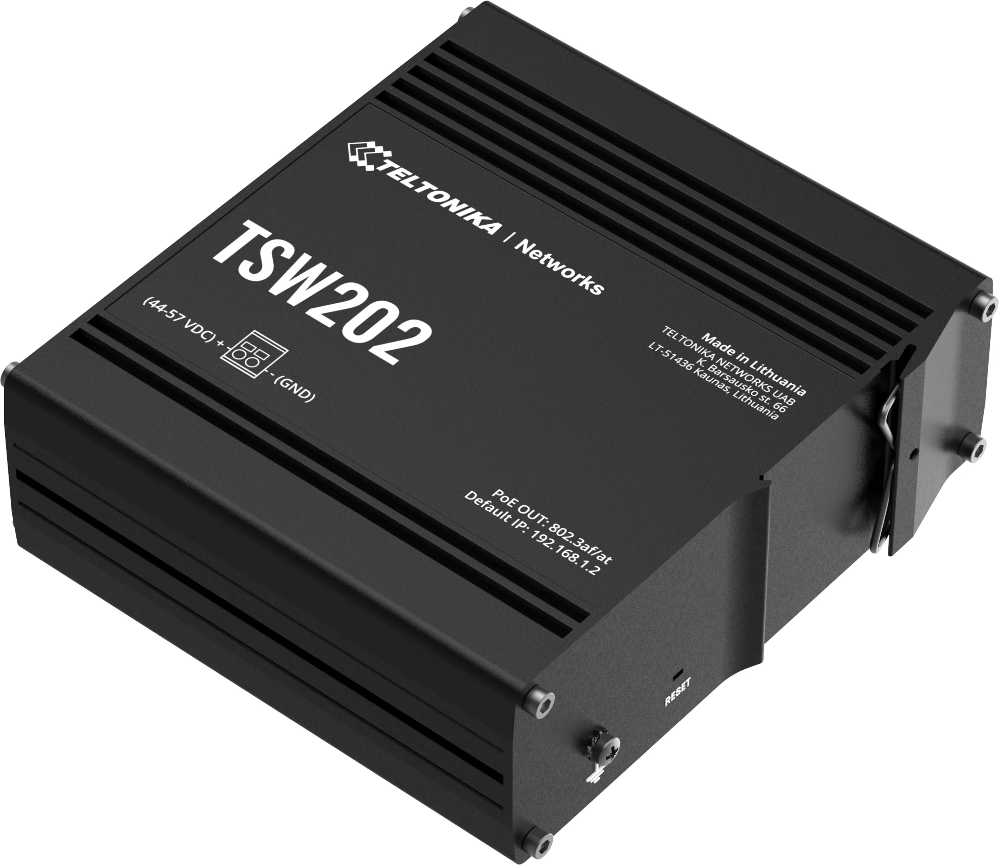Imagen 0 de Switch Gestionable Teltonika TSW202, 8xGbE PoE/PoE+ + 2xSFP 1000BaseX