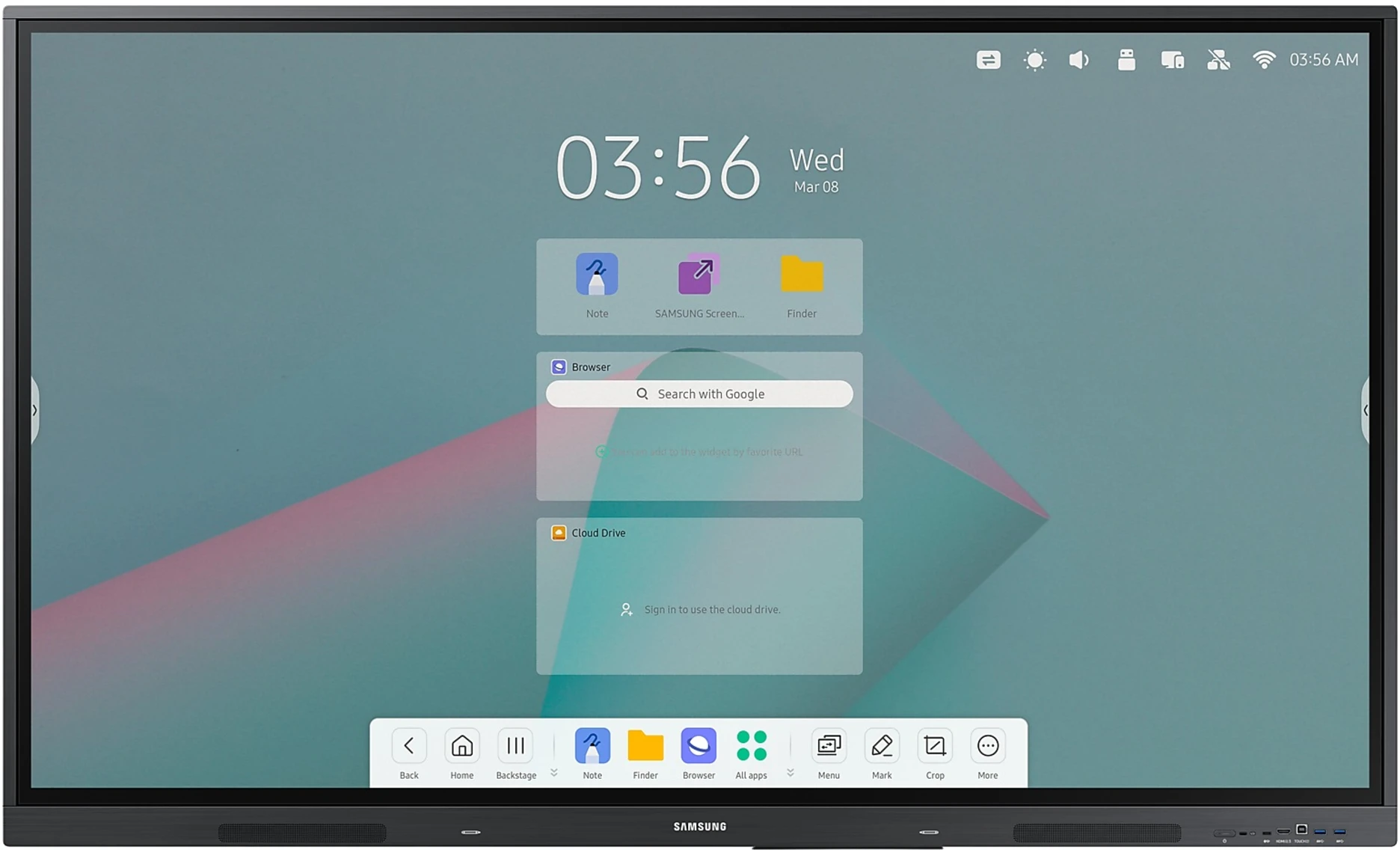 Imagen 18 de Pizarra Interactiva Samsung Flip Android 75" ADS 3840*2160 HDMI USB RJ45 BT WIFI