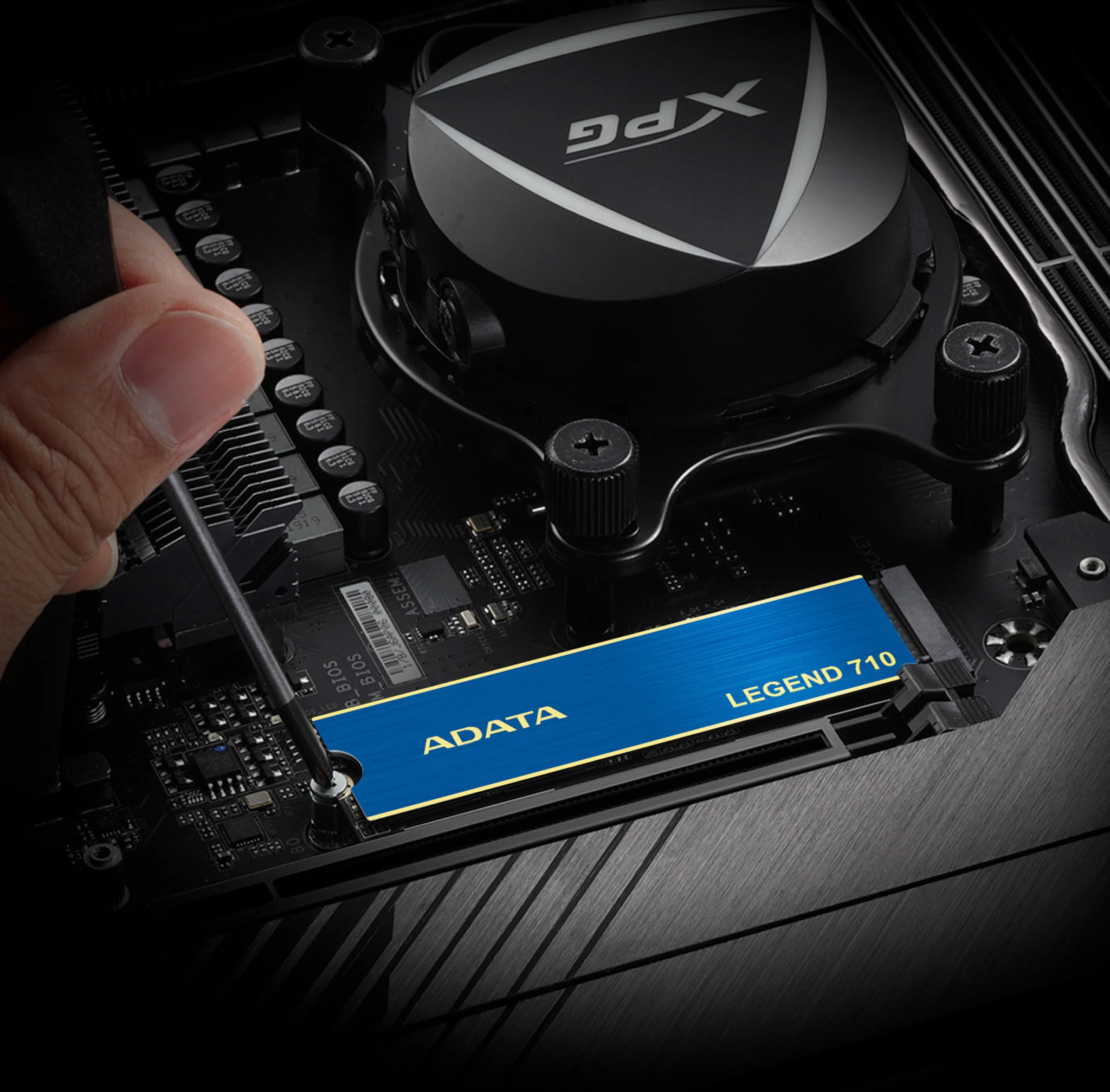 Imagen 8 de Unidad SSD AData Legend 710 256GB M.2 22*80 PCIe G3x4 Lec 2100MB/s Esc 1000MB/s