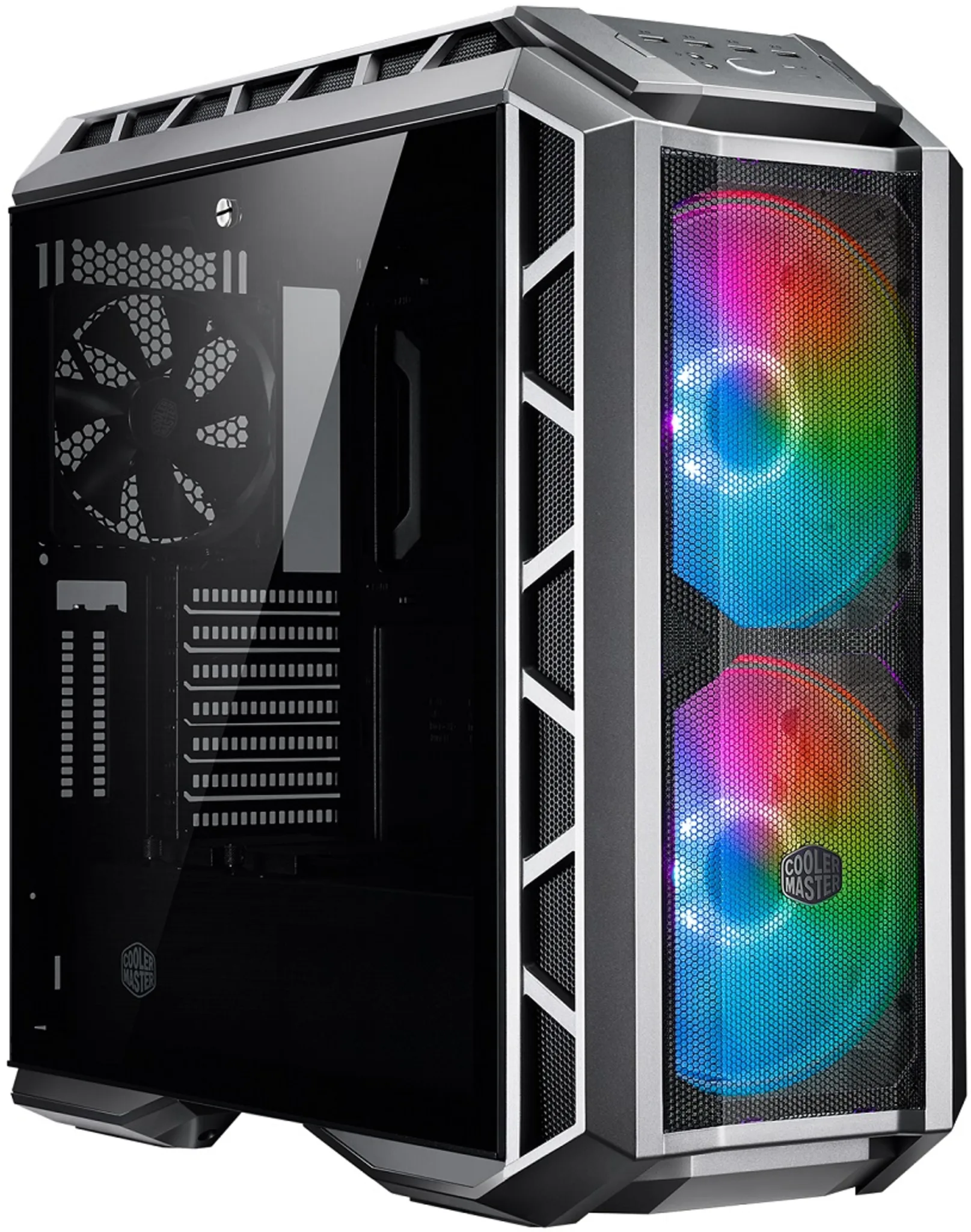 Imagen 0 de Gabinete Cooler Master Mastercase H500P ARGB MESH Vidrio templado EATX
