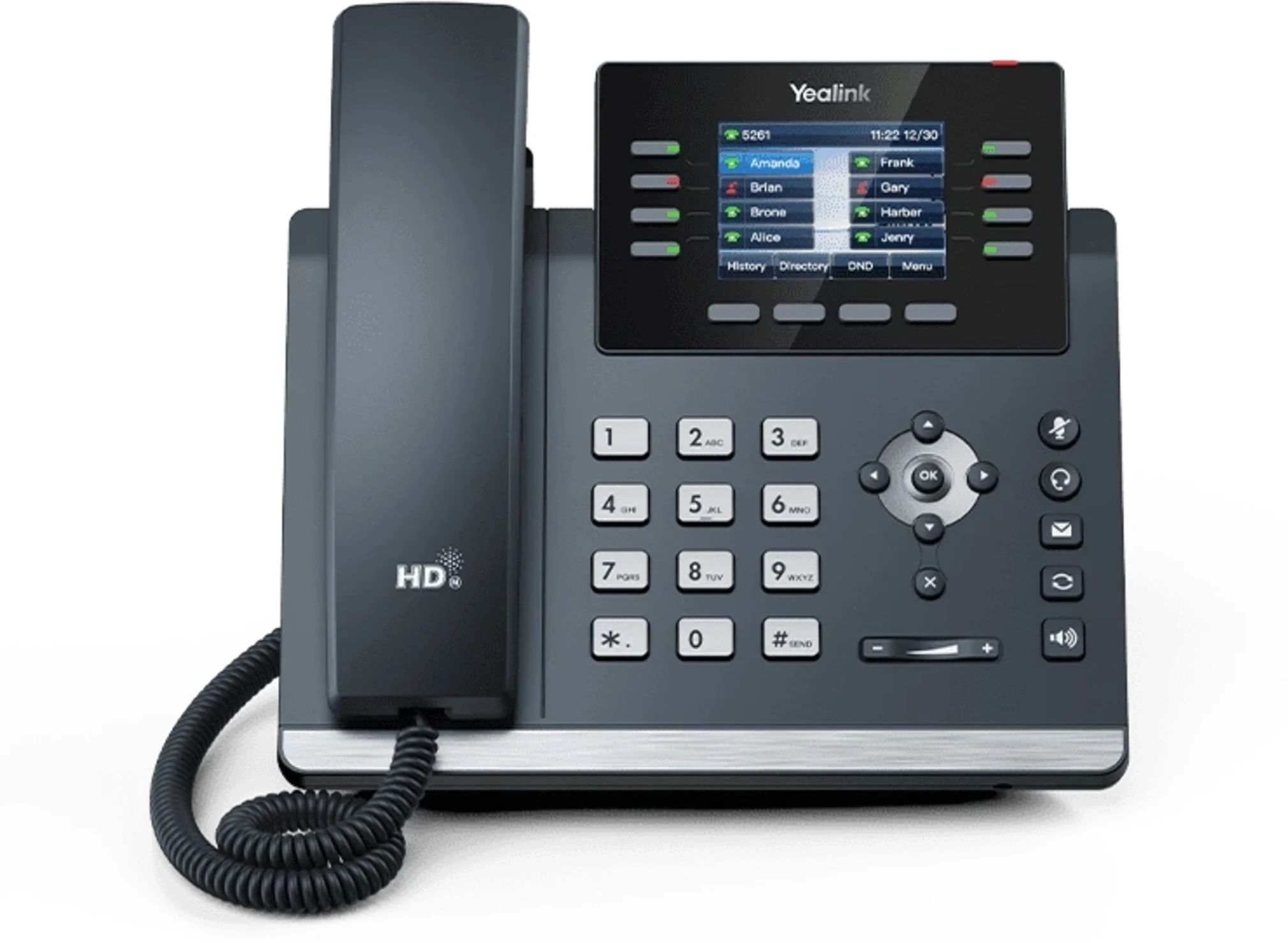 Imagen 2 de Teléfono IP Yealink SIP-T44W, WiFi Bluetooth Pantalla color 2.8" POE Gigabit