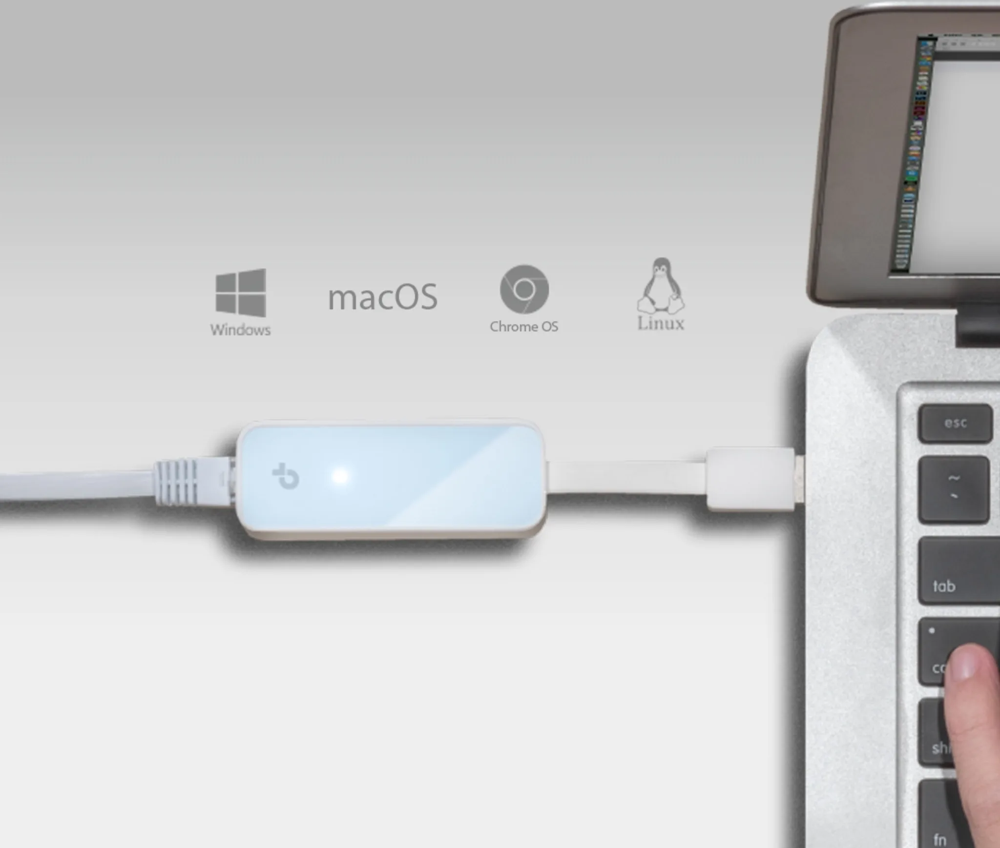 Imagen 4 de Adaptador USB 2.0 a Red Ethernet RJ-45 10/100 - TP-Link UE200