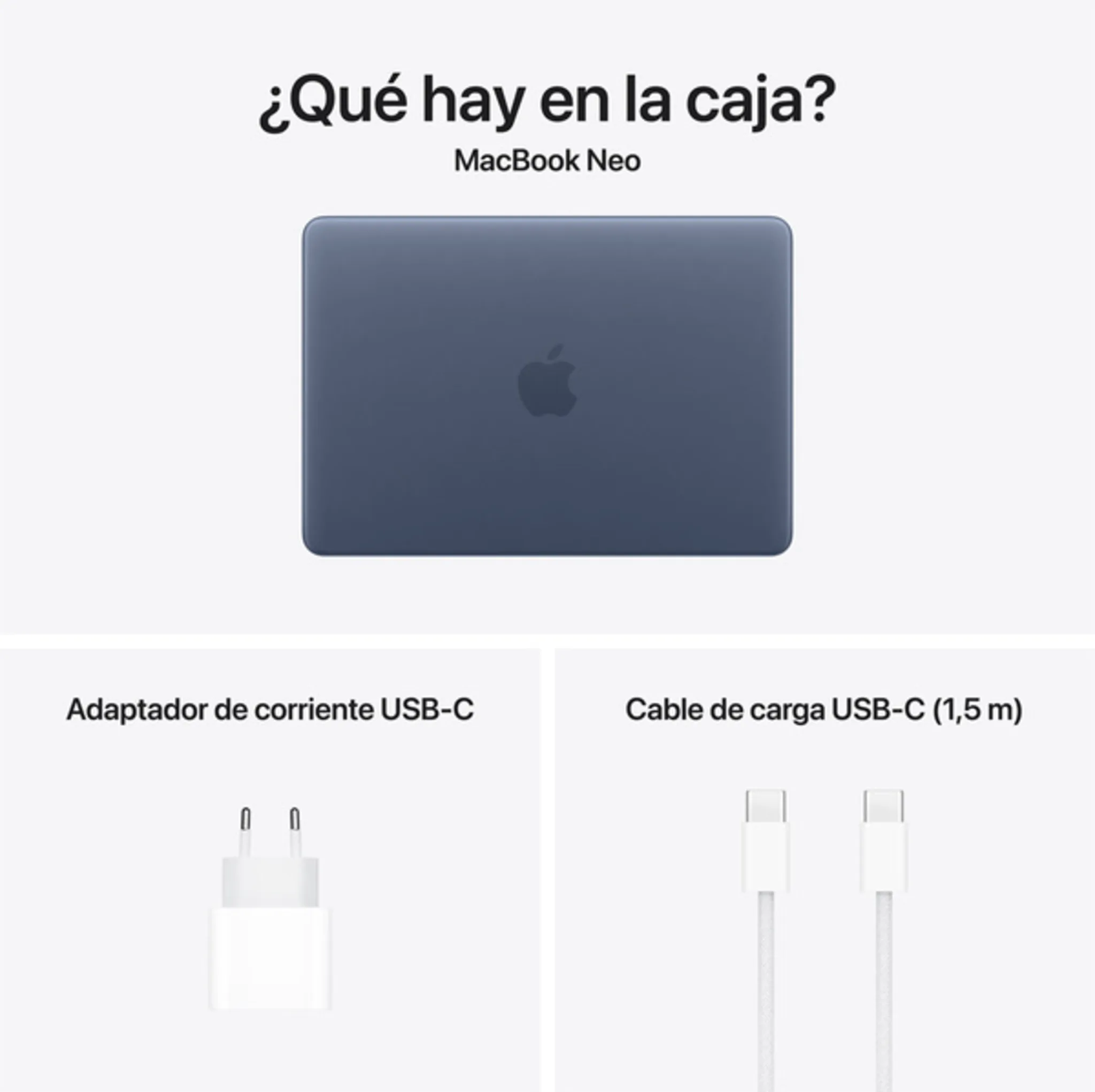 Imagen 12 de MacBook Neo 13/ A18 6C/ GPU 5C/ 8 RAM/ 256GB índigo