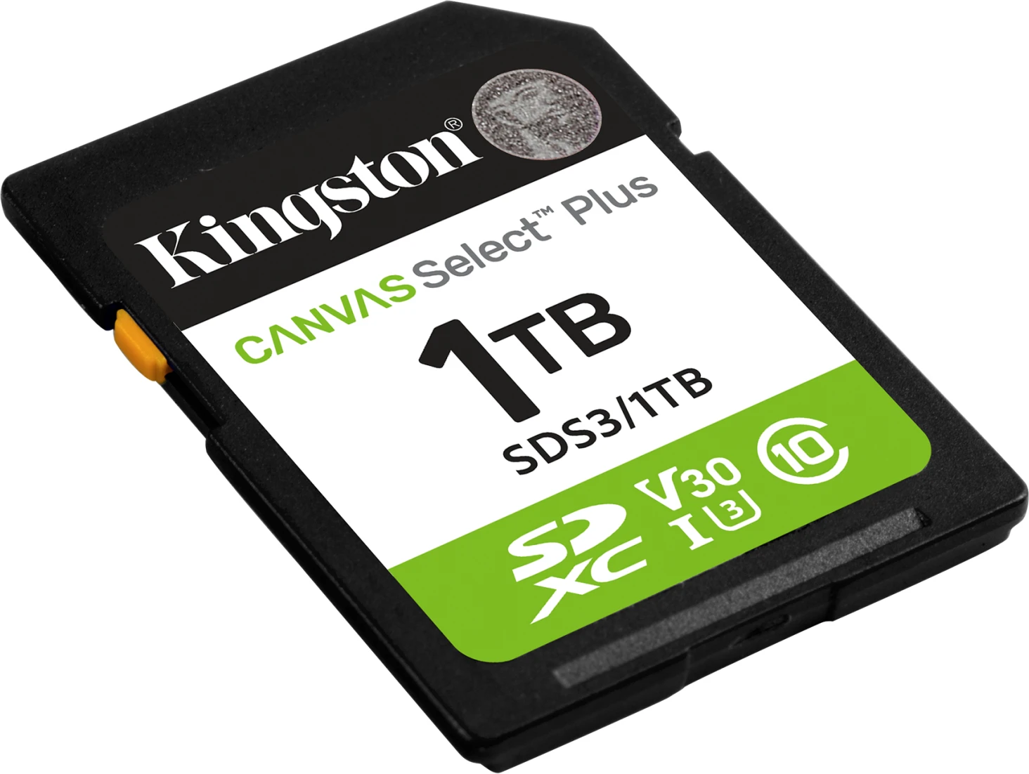 Imagen 1 de Memoria SDXC 1TB Kingston Canvas Select Plus Gen3 Clas10 UHS-I Lec 150MB/s