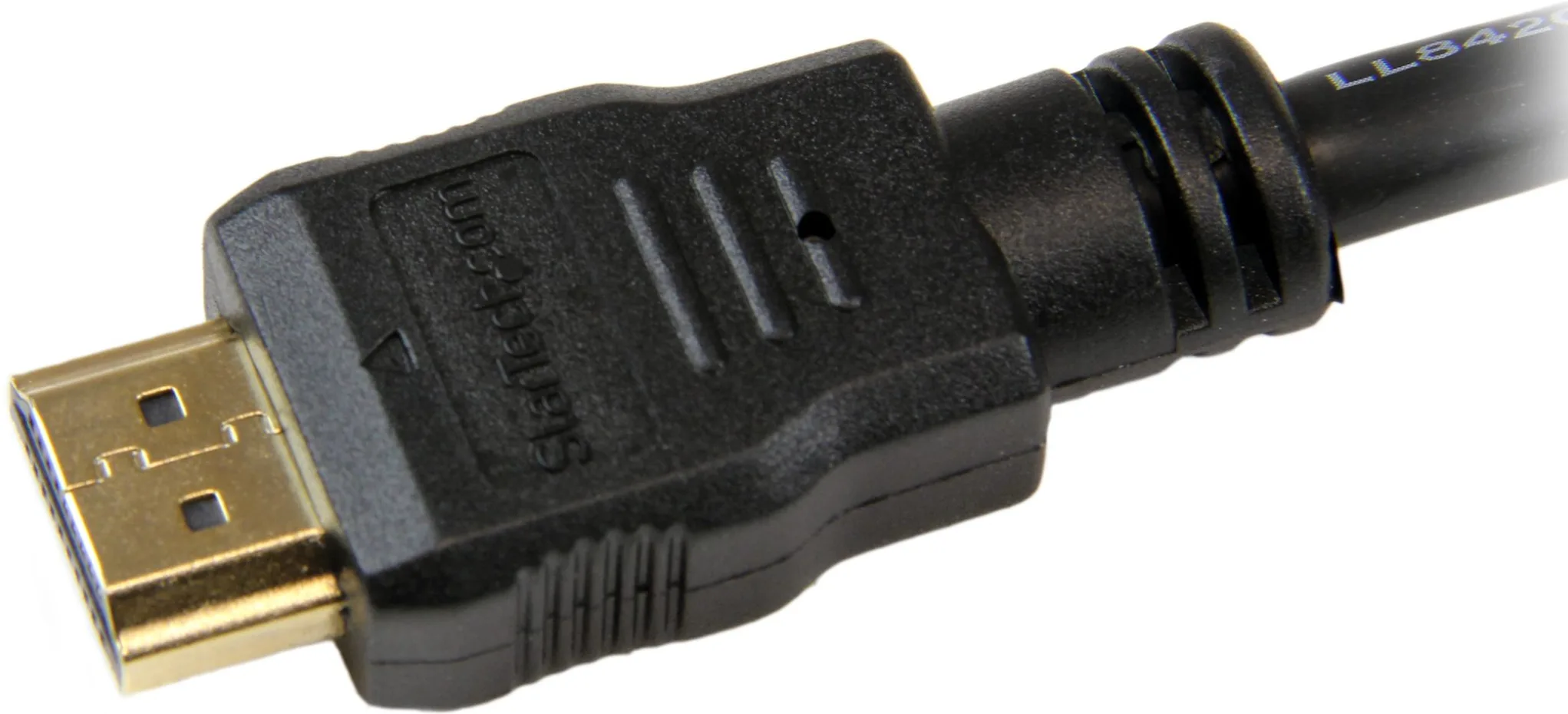 Imagen 3 de Cable HDMI M/M v1.4 UHD 4K x 2K 30Hz 28AWG High Speed Gold 1.8mt Negro StarTech