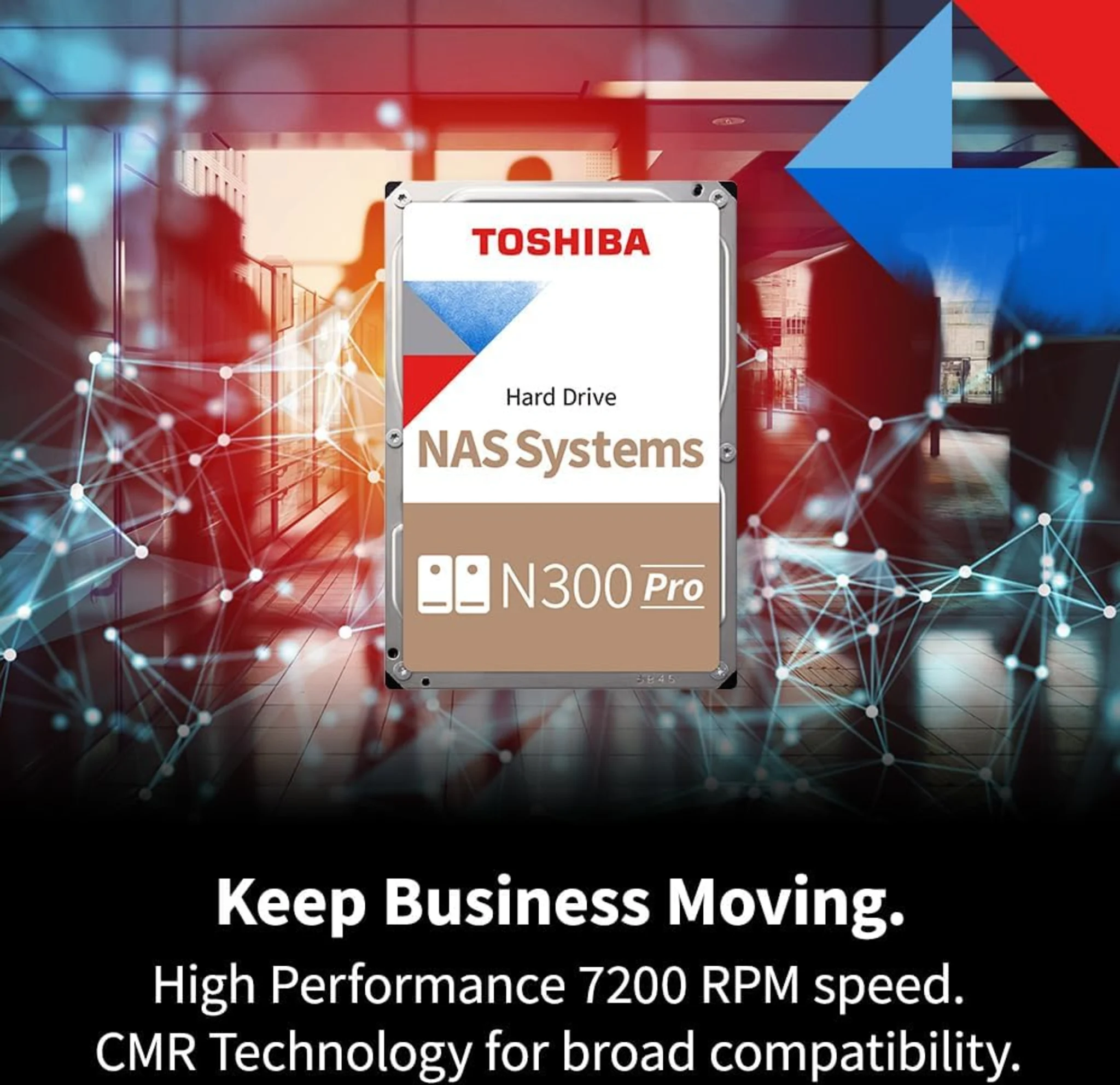 Imagen 3 de Disco Duro Toshiba N300 Pro 14TB 3.5" 7200RPM SATAIII 6Gb/s 512MB