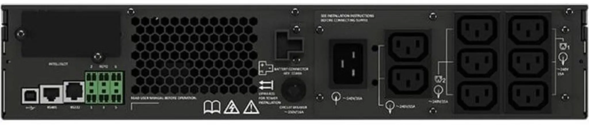 Imagen 3 de UPS Liebert GXT5 On-Line 2KVA 230V LCD PF1.0 2U E Run Rack/Tower Kit R. Resp 3M