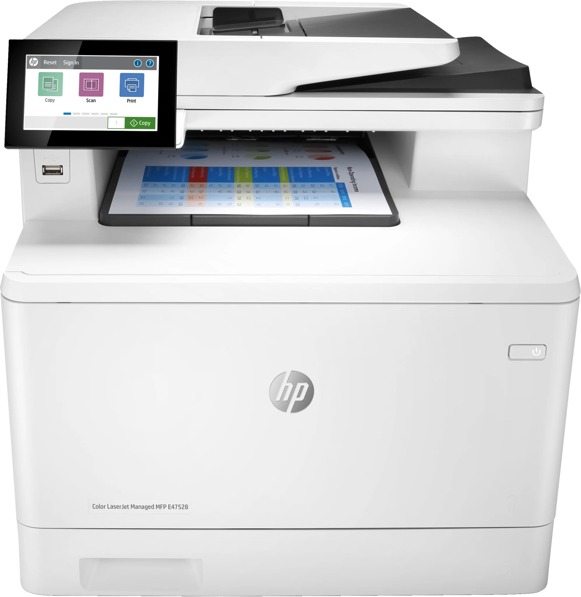 Imagen 0 de HP Color LaserJet Managed MFP E47528F *solo MPS*