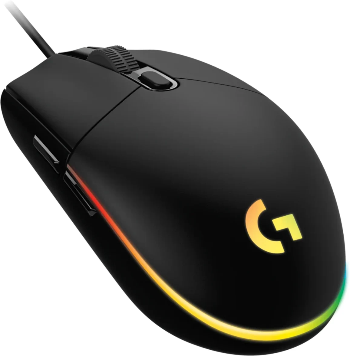 Imagen 0 de Mouse Gamer Alámbrico Logitech G203 RGB 6 Botones 8000dpi USB Negro