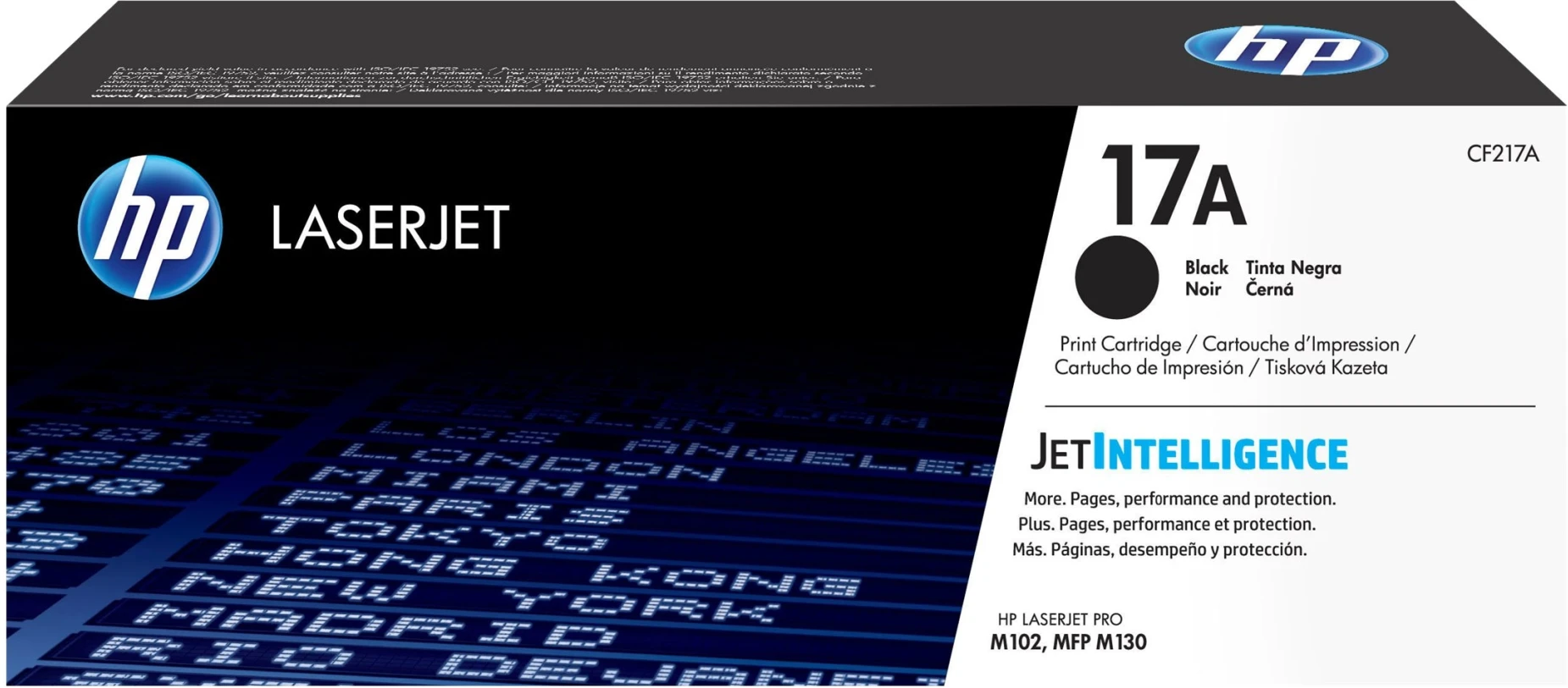 Imagen 6 de Toner HP 17A Negro para Laserjet  M102w, MFP M130 (CF217A) 1600 Pag.