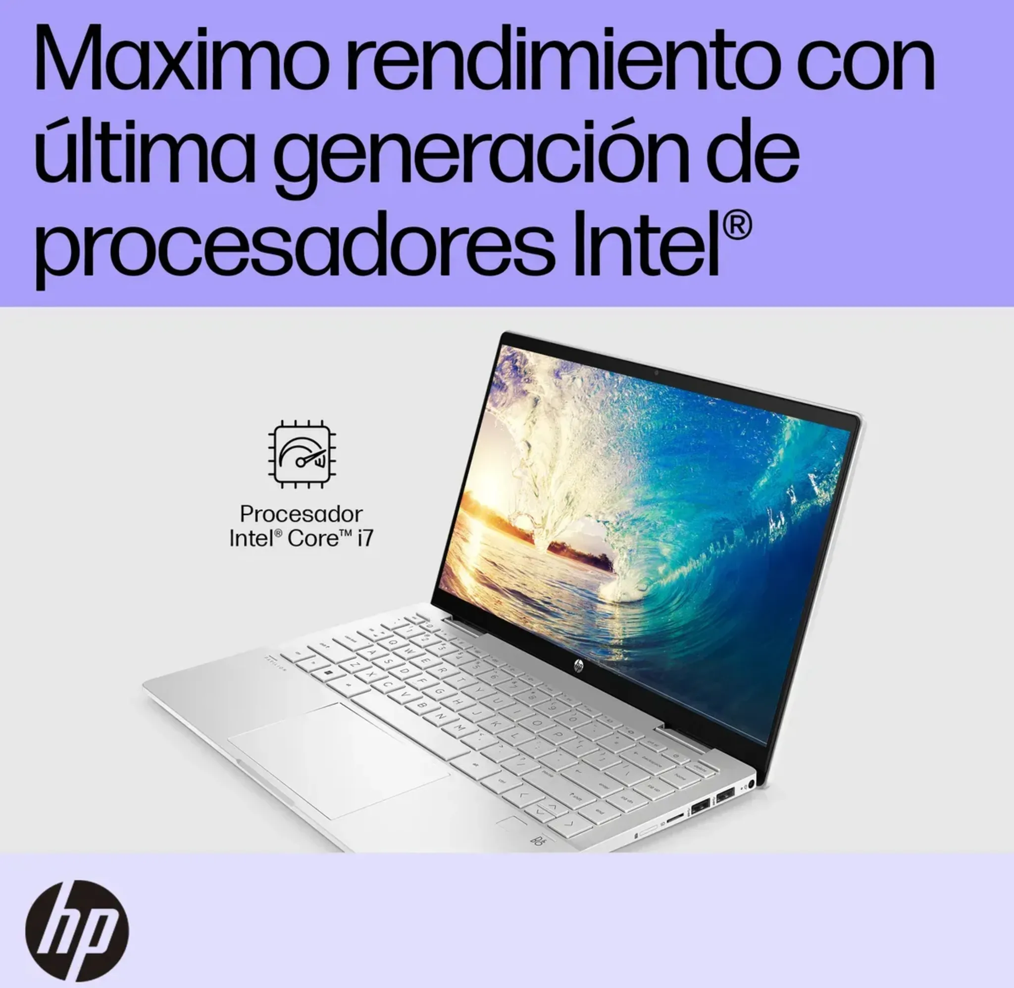 Imagen 3 de Notebook HP Pavilion x360 I7-1355U RAM 16GB SSD 512GB 14"Touch W11H