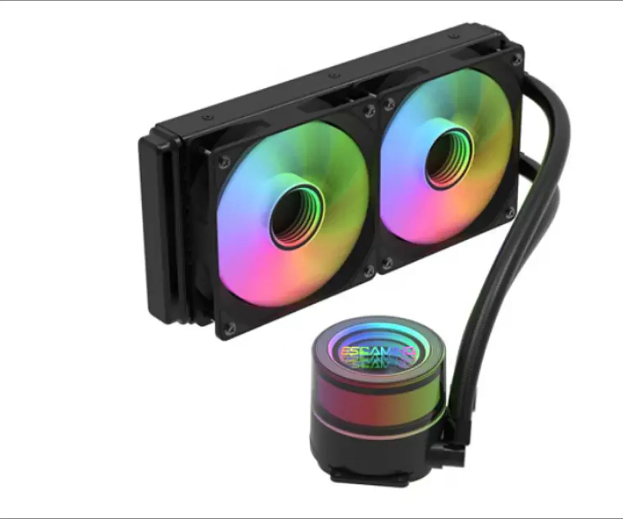Imagen 7 de PC GAMER ESGAMING R5 5500 | 16GB RGB | 1TB NVMe | RTX 5050 8GB | WiFi | WC 240 ARGB | FreeDOS AMD