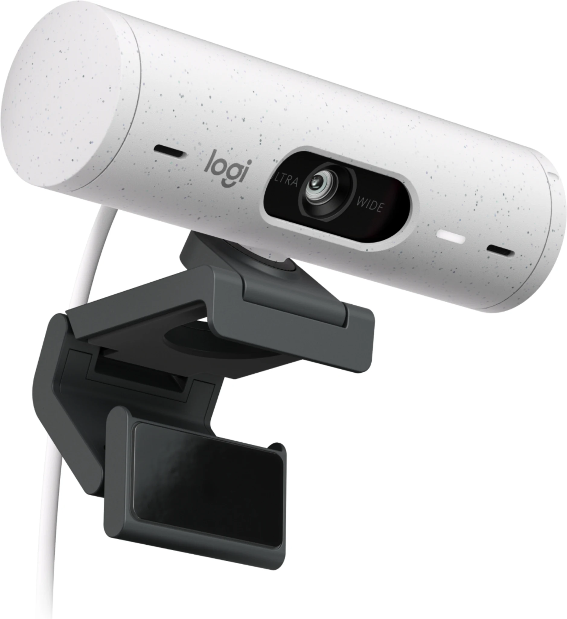 Imagen 3 de Webcam Logitech Brio 500 4mp Full HD 1080p Micrófono Integrado USB-C Blanco