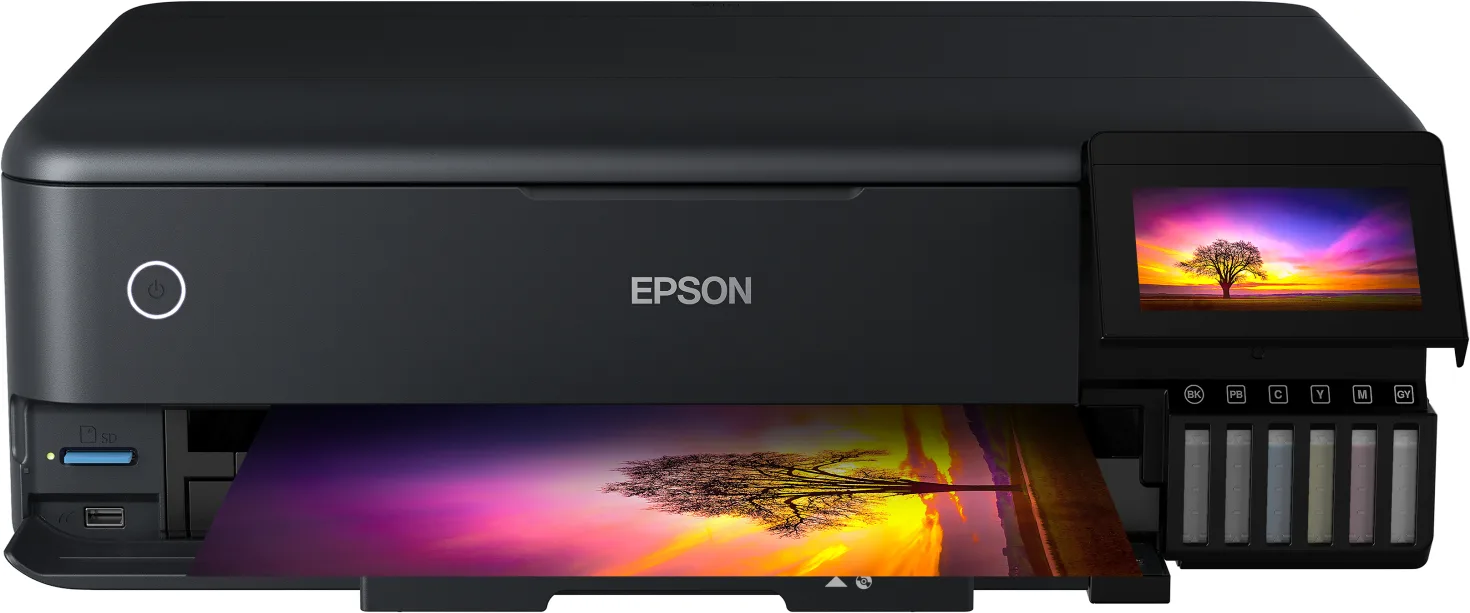 Imagen 10 de Impresora Multifunción Epson EcoTank L8180 Inyec Tinta 6 colores USB WiFi LAN SD