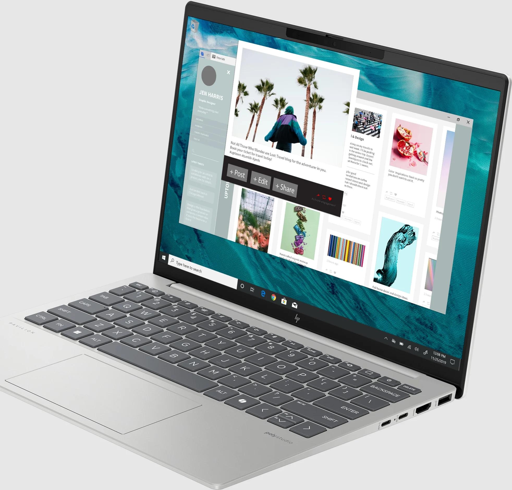 tecnomas.cl | [A1UC1LA] Netebook HP Pavilion Aero AMD Ryzen 5 8640U