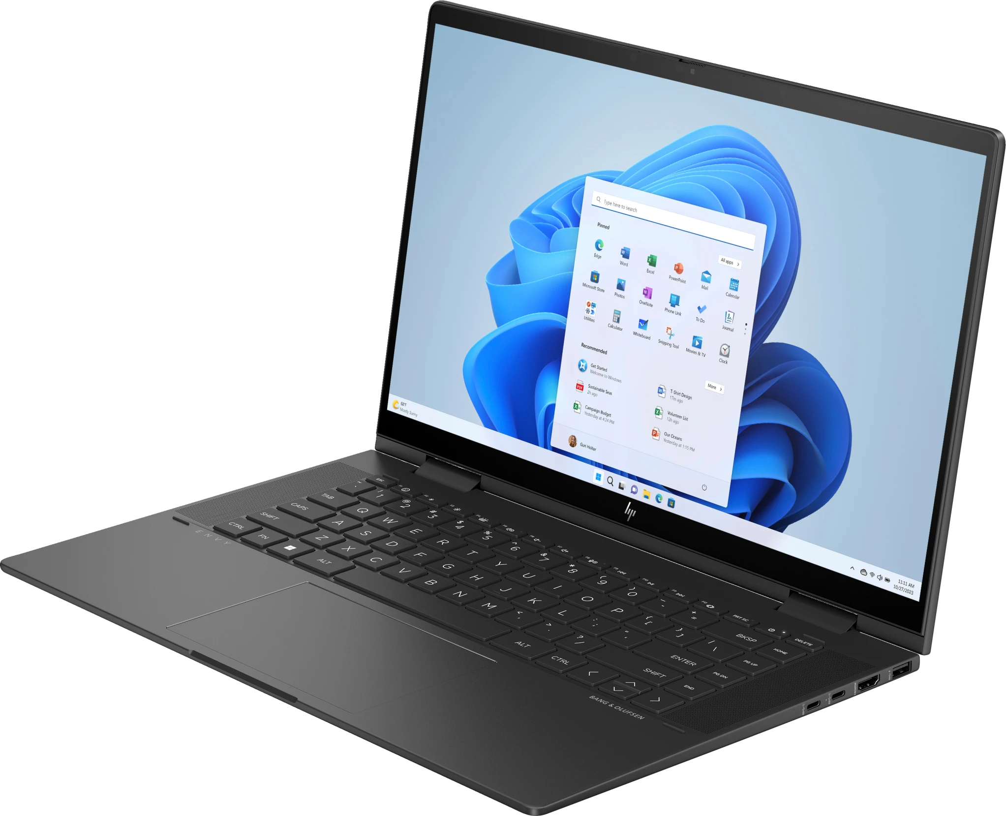 Imagen 2 de Notebook HP ENVY x360 AMD R7 7730U RAM 8GB SSD 1TB 15.6" Touch W11H