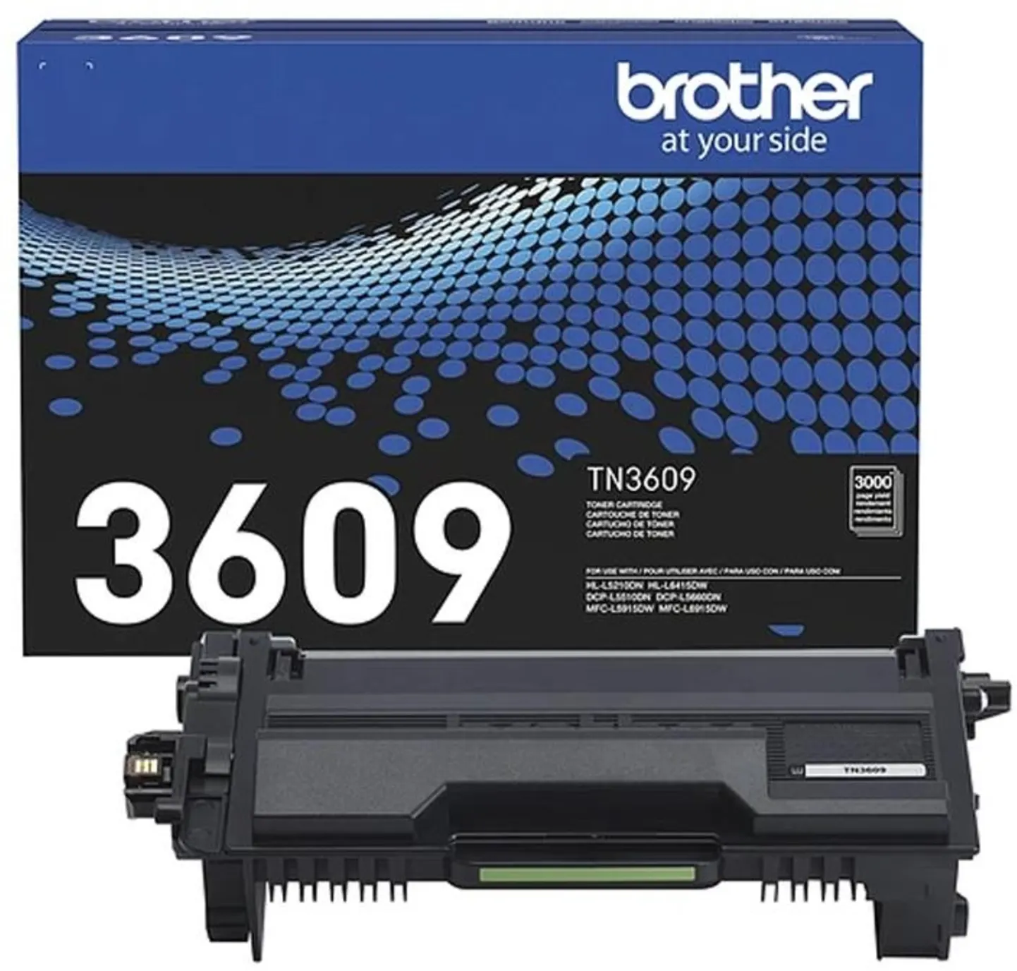 Imagen 0 de Toner Brother TN3609 Negro, para DCPL5510DN 5660DN/MFCL5915DW 6915DW 3.000Pág