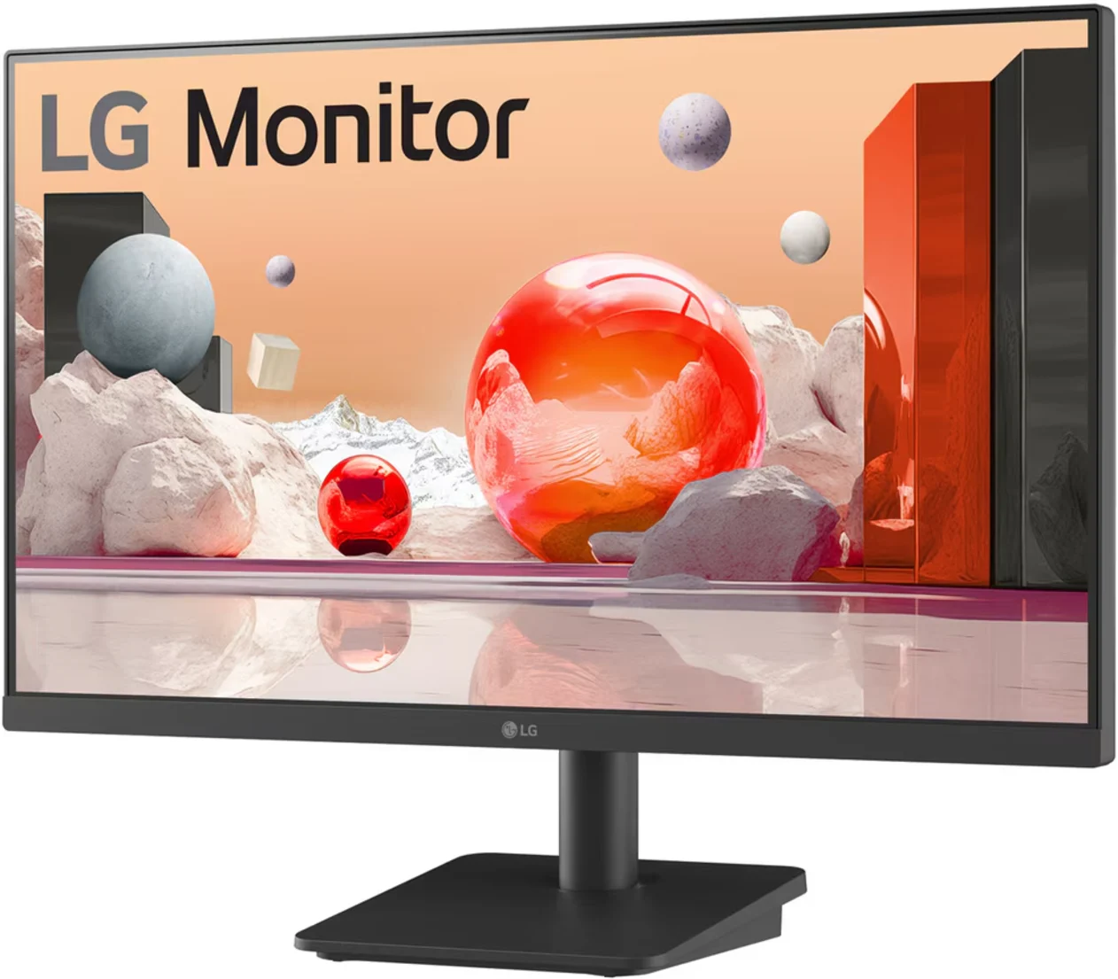 Imagen 1 de Monitor LG 24MS500-B 23.8" FHD 1920*1080  IPS 2*HDMI 5ms(GtG) 100Hz Dyn Act Sync