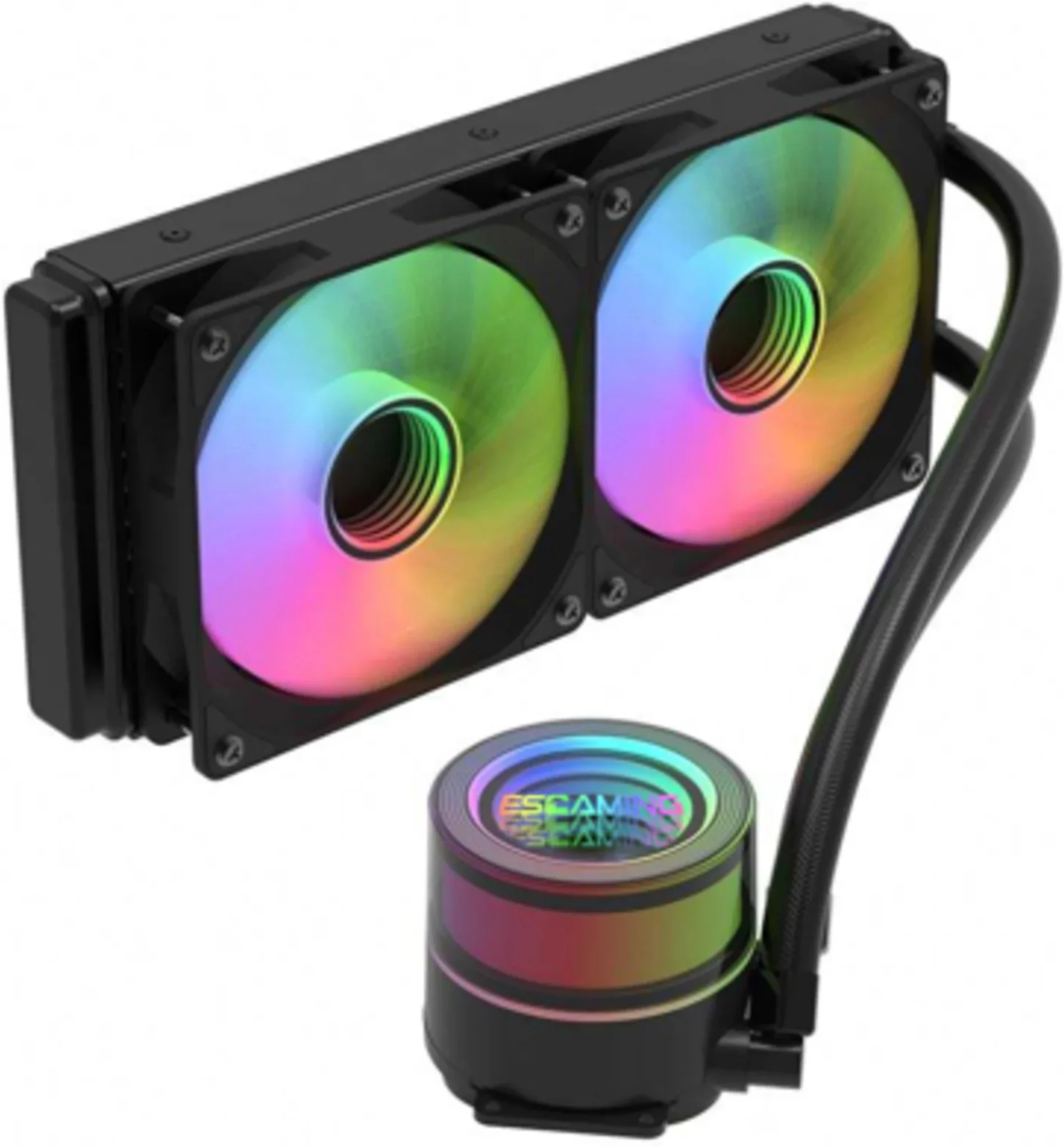 Imagen 8 de PC GAMER ESGAMING I7-14700F | 16GB RGB | 1TB NVMe | RTX 5060 8GB | WC 240 ARGB | WiFi | FreeDOS INTEL