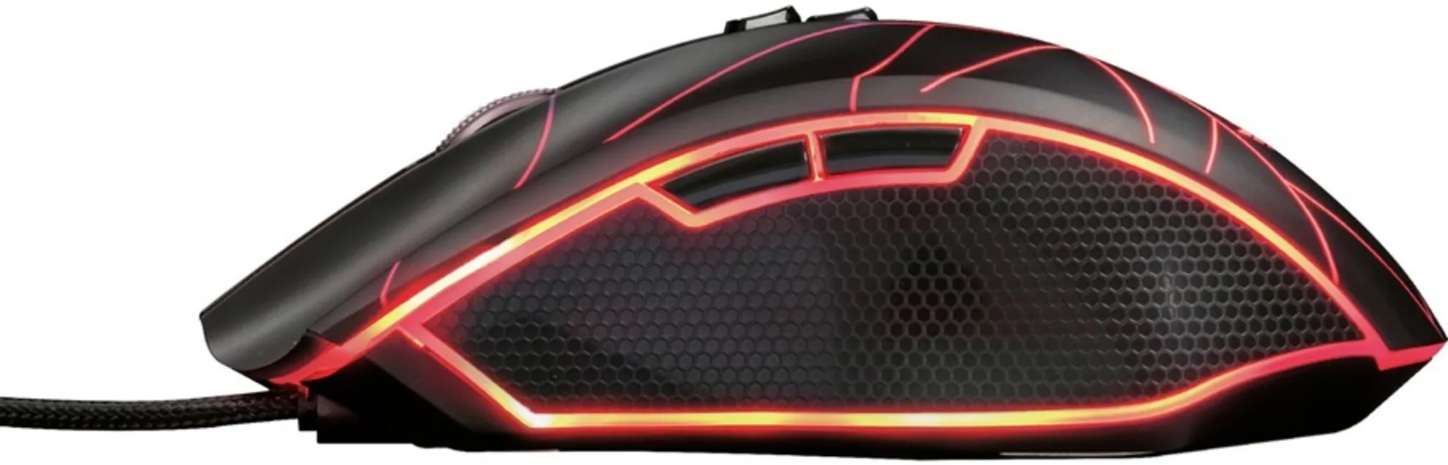 Imagen 1 de Mouse Gamer Alámbrico Trust GXT 160X Ture RGB Óptico 4500dpi cable 1.8m USB Negr