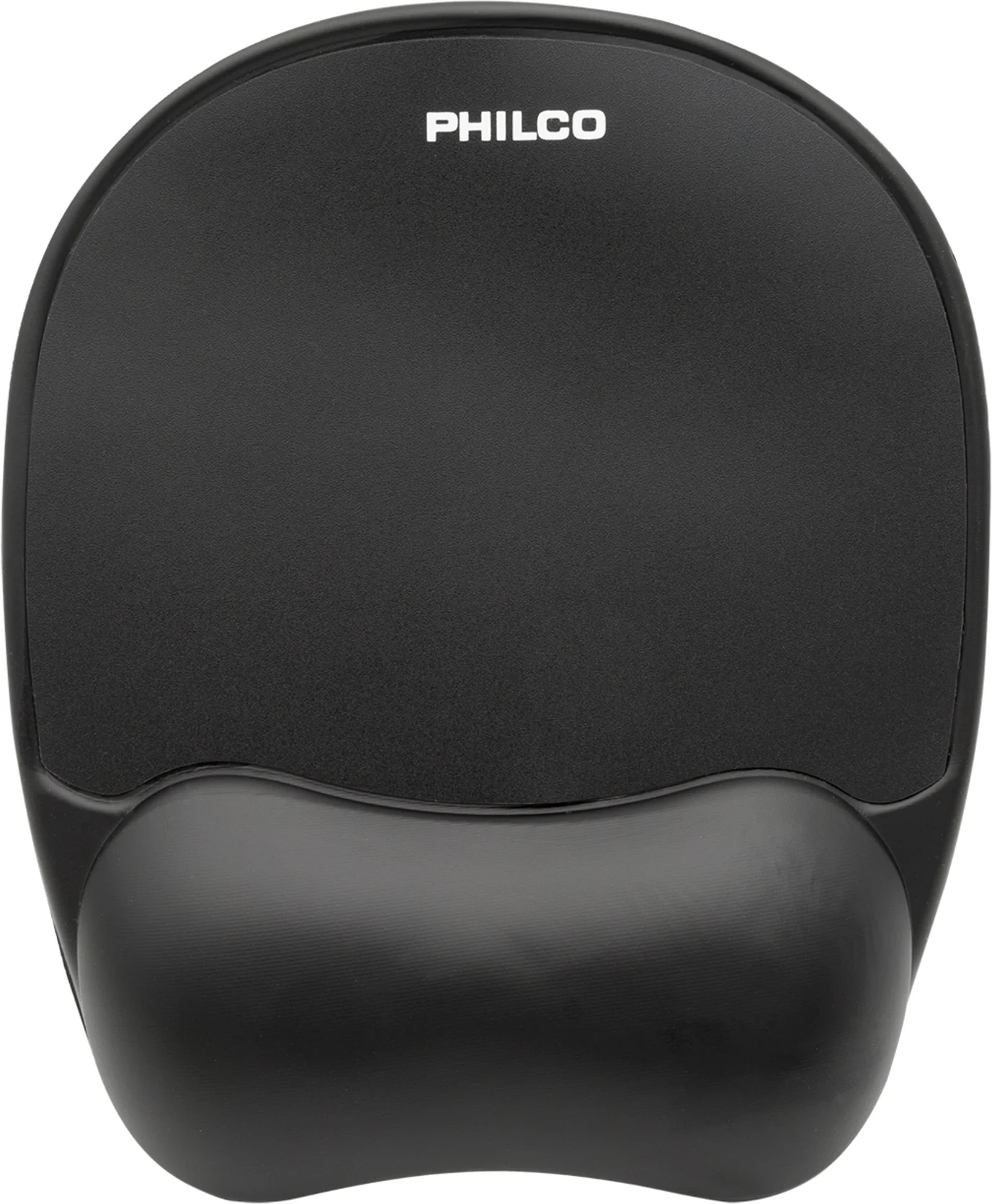 Imagen 1 de Mouse Pad con Apoya Gel Ergonómico Phico 00214 Base Antideslizante Negro
