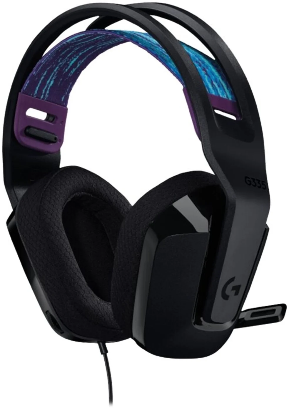 Imagen 3 de Audífonos Gamer Alámbricos Logitech G335, Diadema c/mic Jack 3.5mm Color Negro
