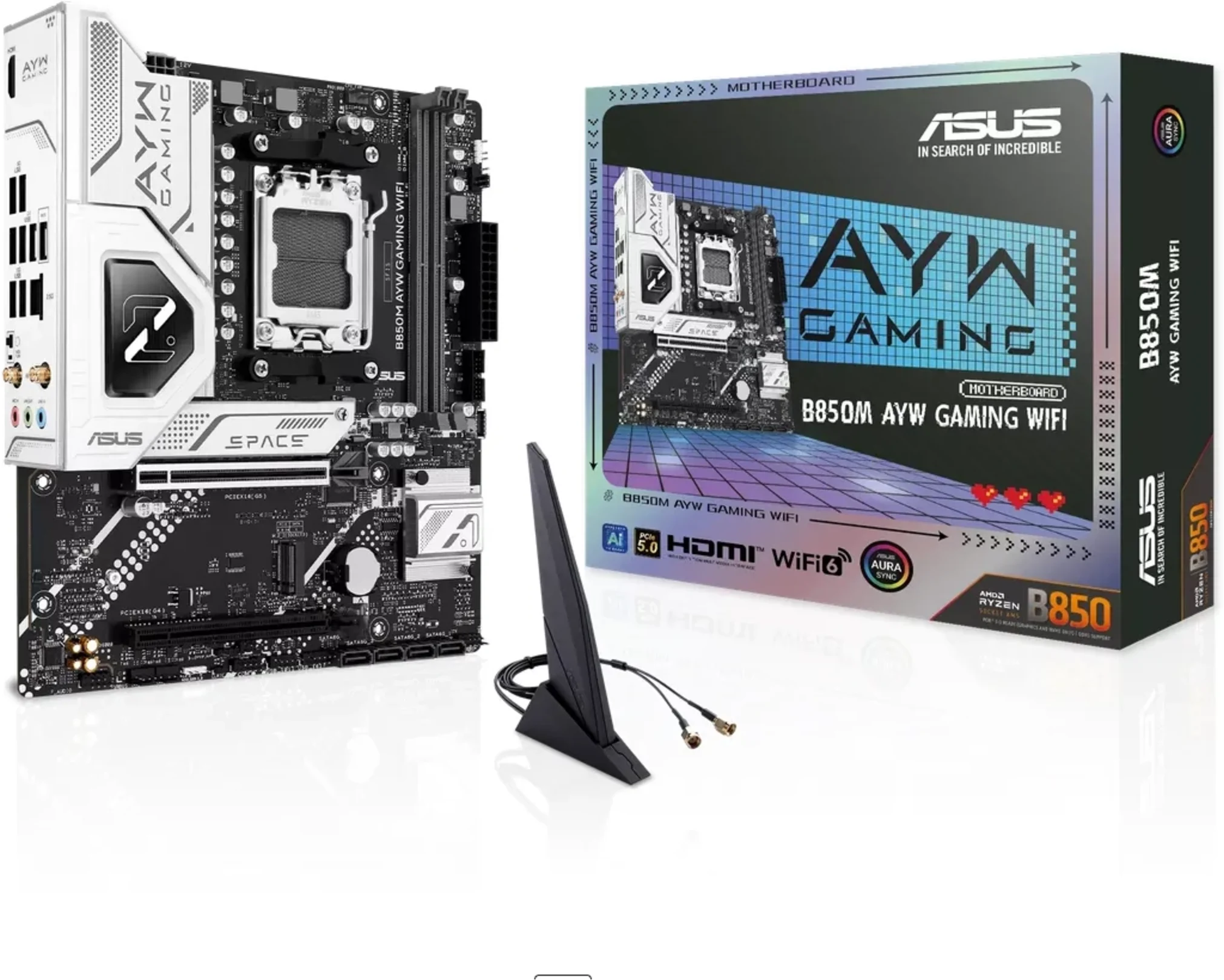 Imagen 0 de B850M AYW GAMING WIFI