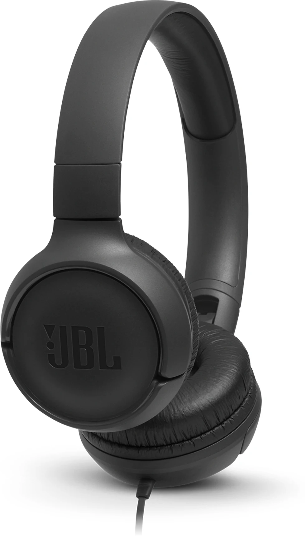 Imagen 1 de Audífonos Alámbricos JBL Tune 500 On-Ear con Micrófono Conector 3.5 mm Negro 