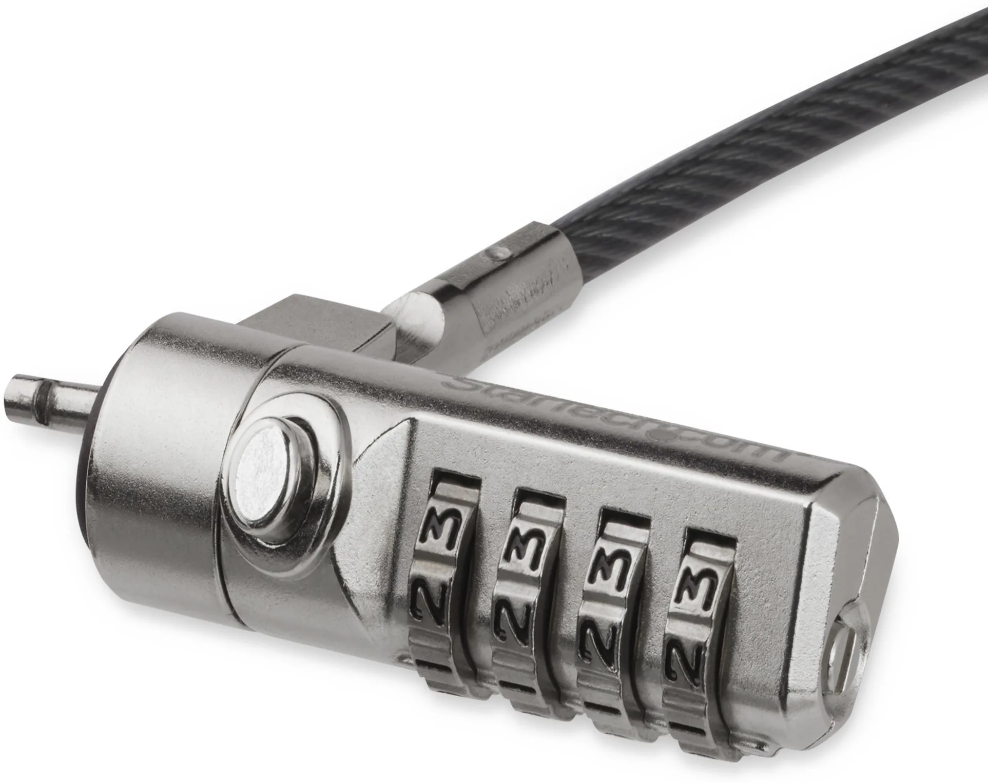 Imagen 0 de Cable de Seguridad StarTech LTLOCK4D, cable de 2mt  con CLAVE 4 Digitos