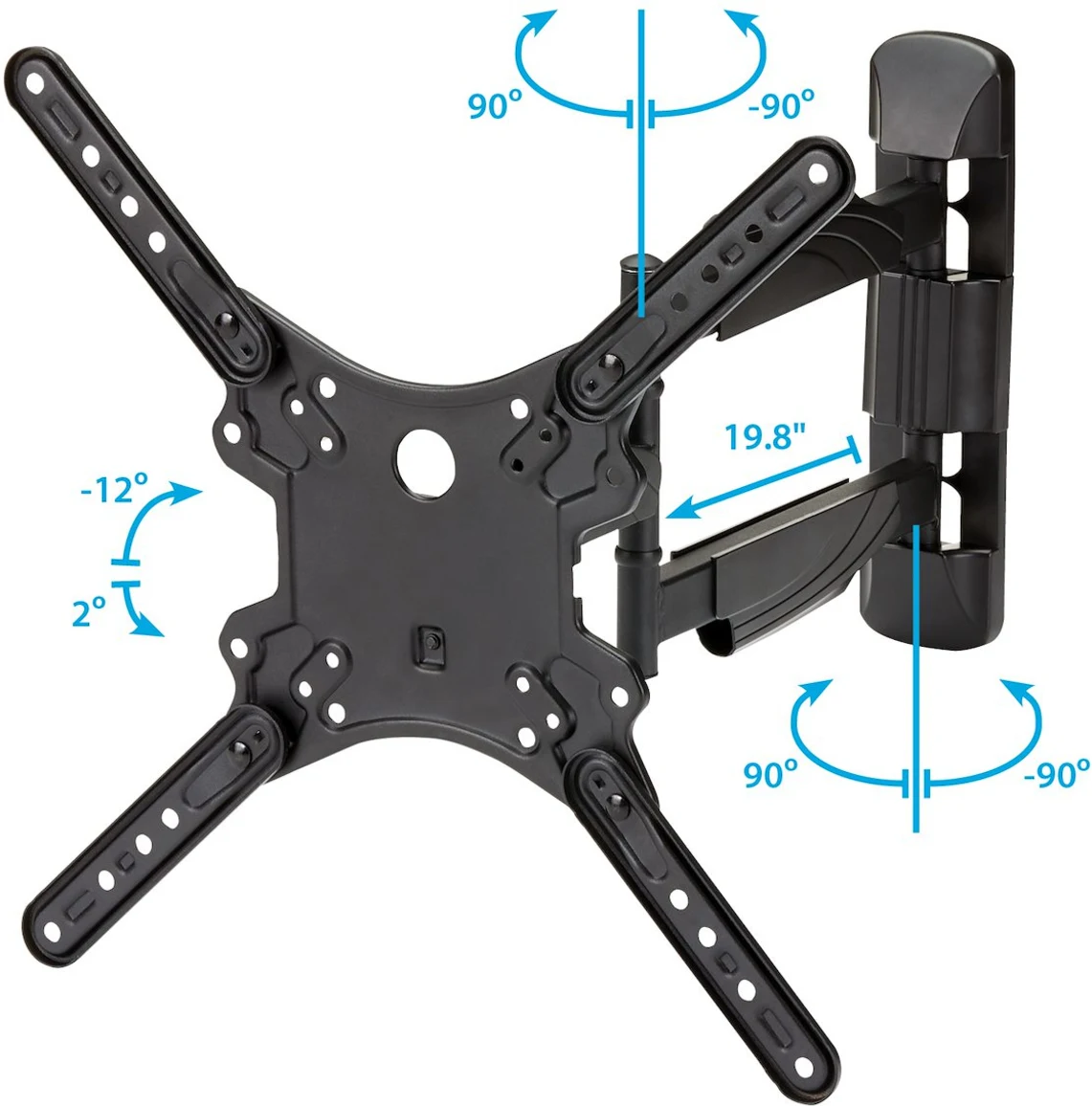 Imagen 3 de Soporte a Pared Articulado para TV 22" a 55" 35Kg Acero Articulado STARTECH