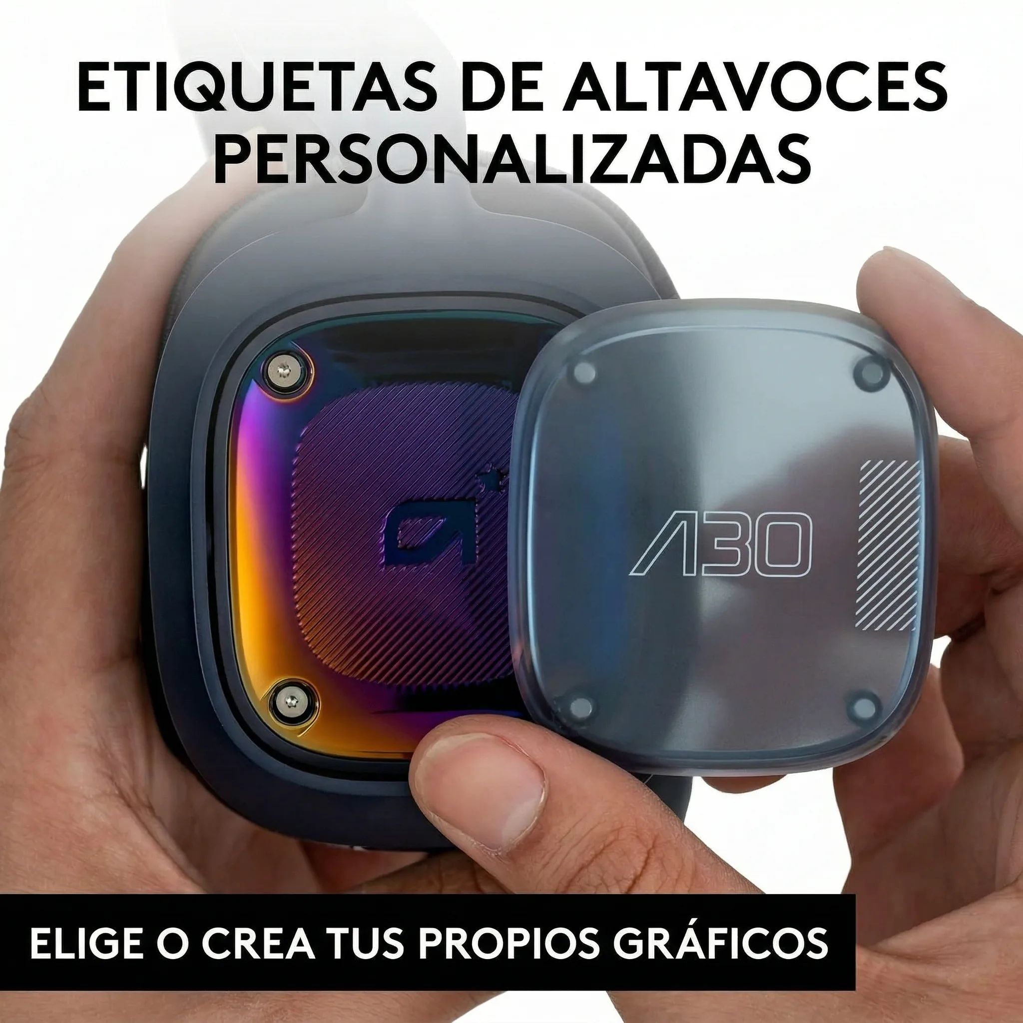 Imagen 7 de Audífonos Gamer Inalámbrico Logitech Astro  A30 Lightspeed 2.4GHz PS Navy Blue