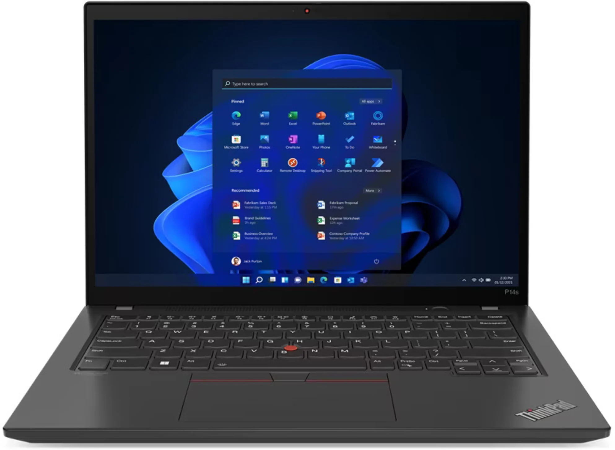 Imagen 0 de Notebook Lenovo ThinkPad P14s Gen5 Ultra 7 155H 32GB SSD512GB 14"RTX500 4GB W11P