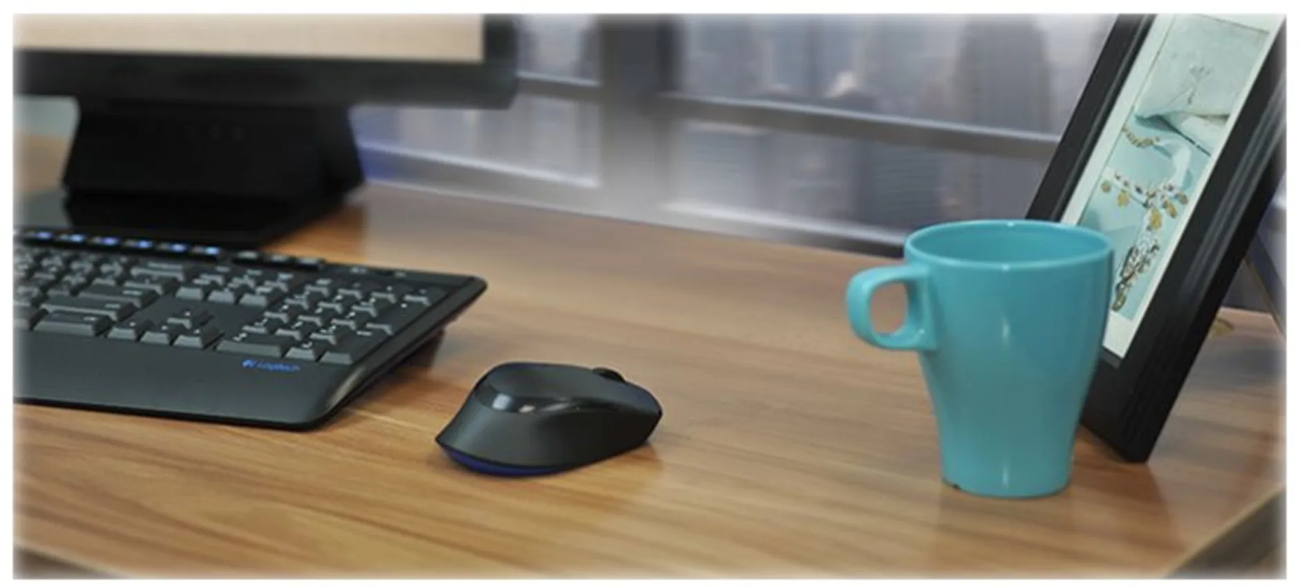 Imagen 3 de Kit Teclado Mouse Inalámbrico Logitech MK345 USB 2.0 Color Negro 