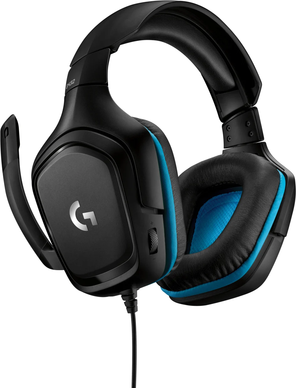 Imagen 2 de Cintillo Multimedia Logitech Gaming G432 alambrico sonido 7.1 20Hz-20kHz