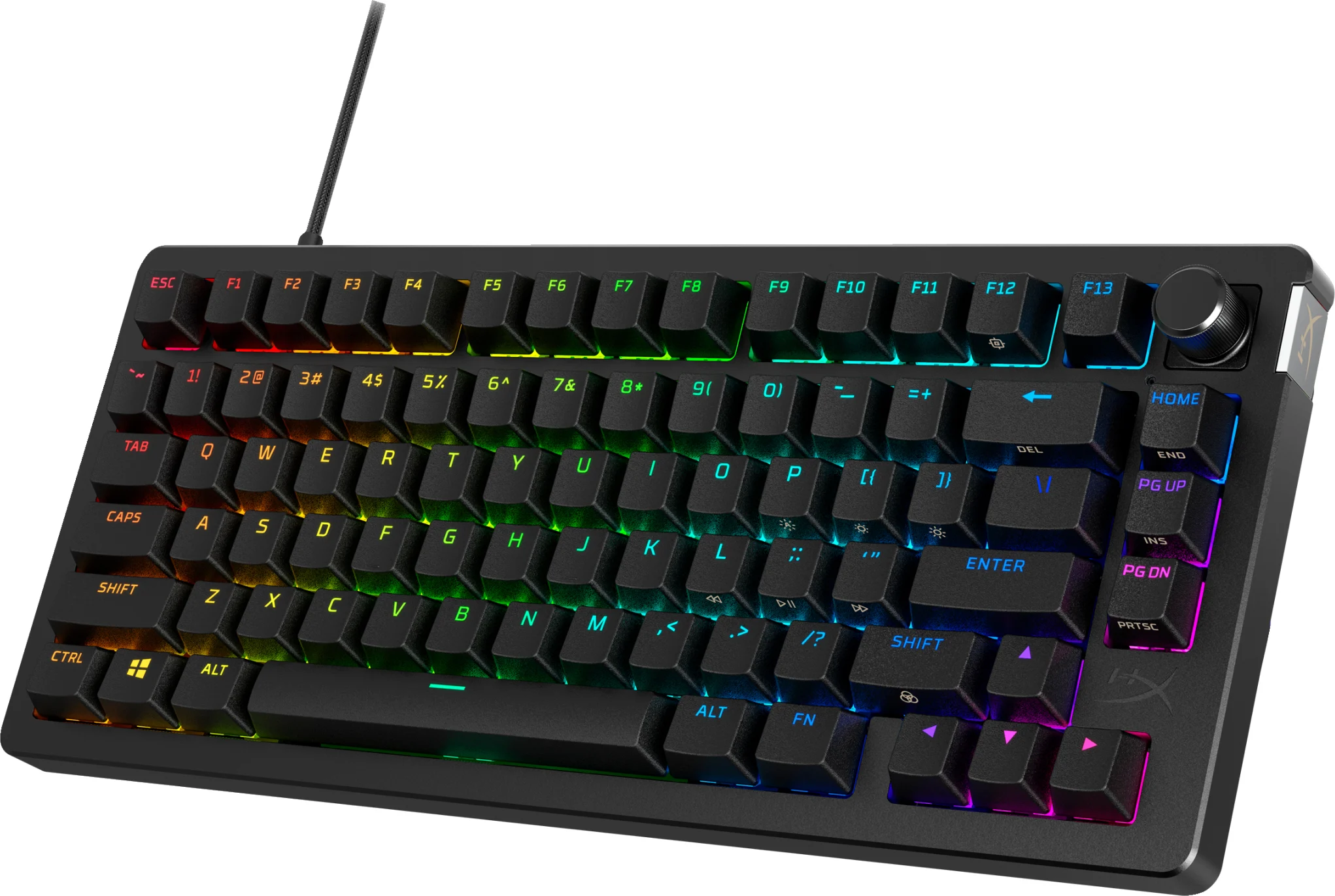 Imagen 6 de Teclado Gamer Alámbrico HyperX Alloy Rise 75 RGB Switches HyperX Red Español Neg