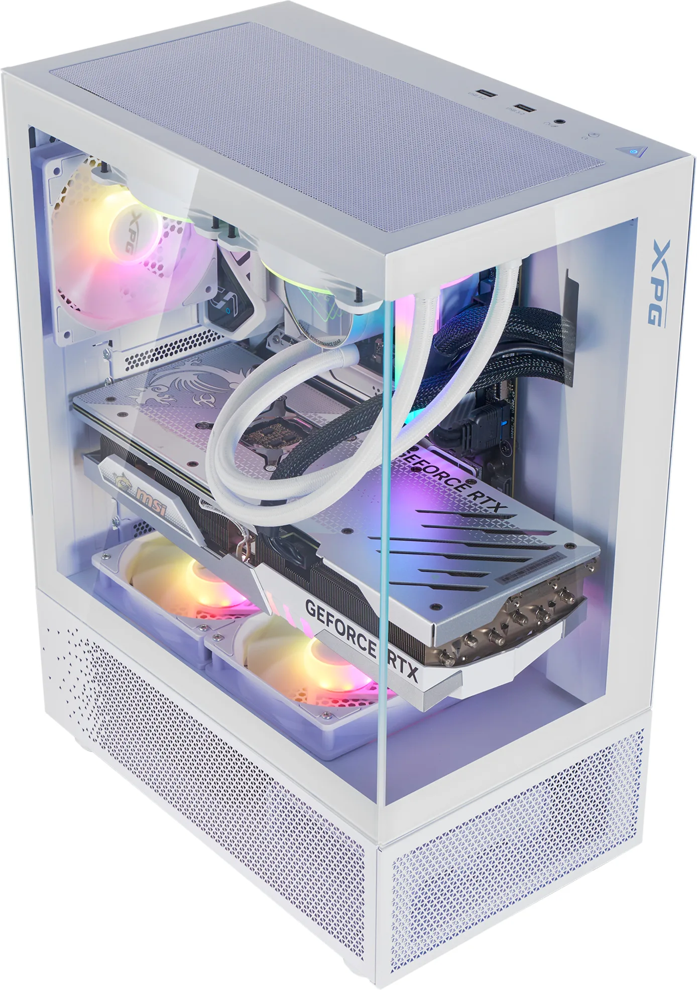Imagen 7 de XPG Invader X Mini - White (INVADERXMINIMT-WHCWW)
