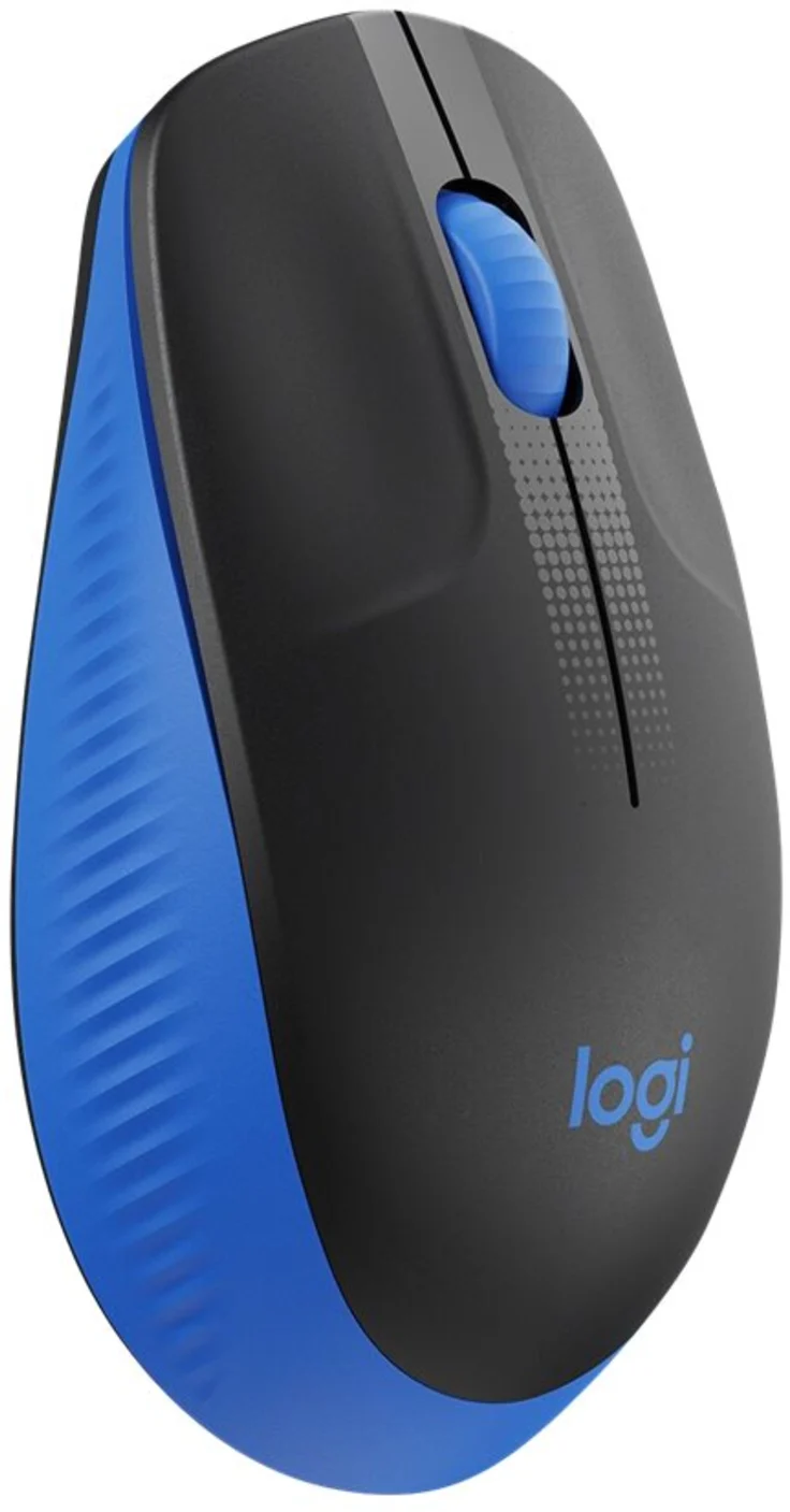 Imagen 2 de Mouse Inalámbrico Logitech M190 Óptico 1000dpi Ambidiestro 3 botones Azul