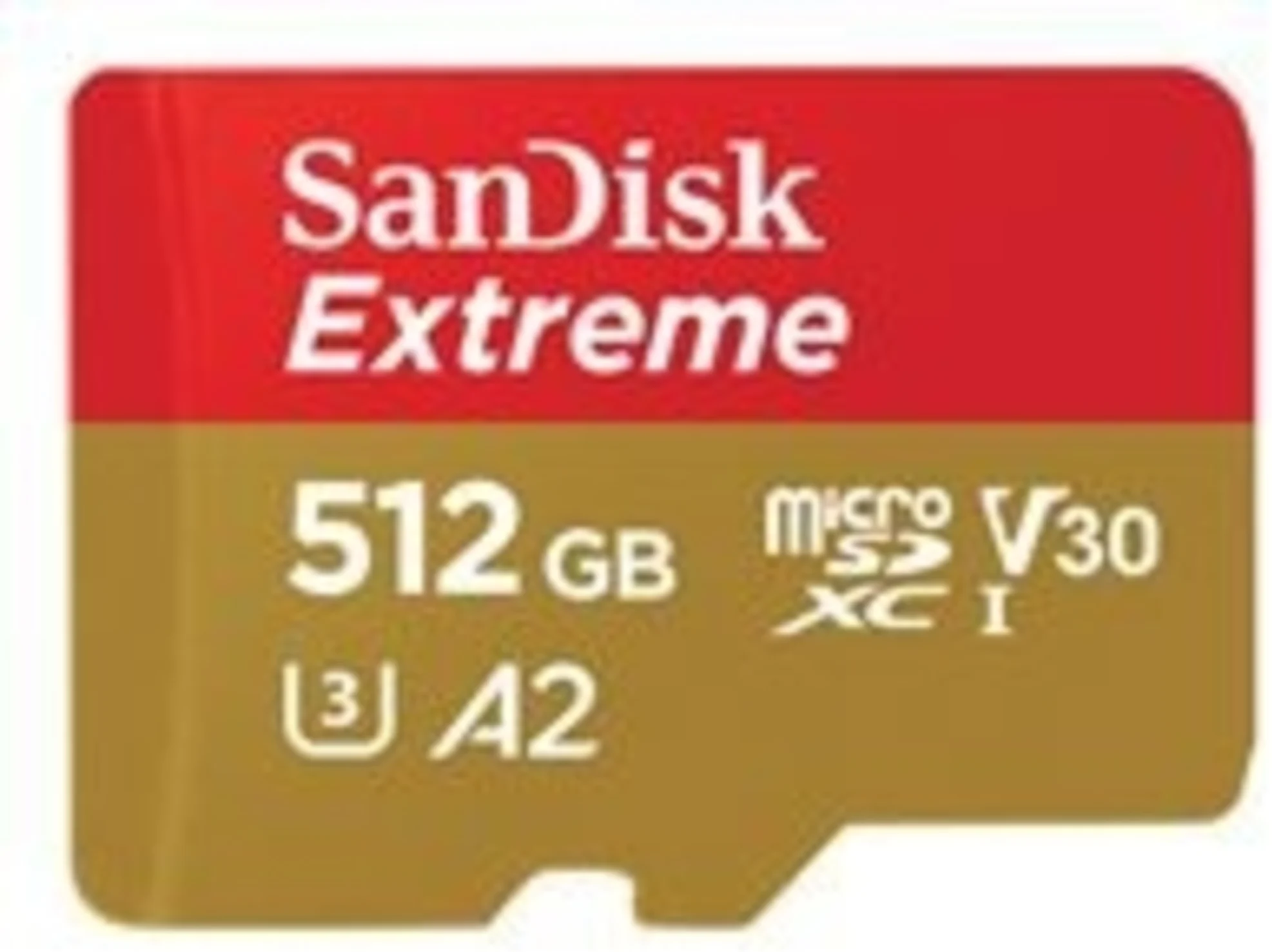 Imagen 0 de Memoria MicroSD 512GB SanDisk Extreme UHSI C10 A2 U3 V30 Lec 190MB/s Esc130MB/s