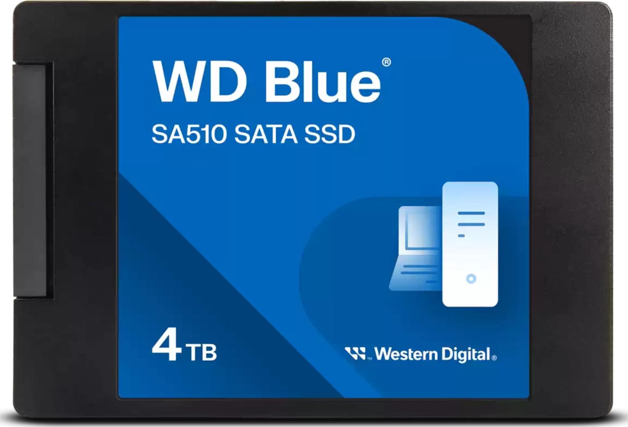Imagen 0 de Unidad SSD Western Digital Blue SA510 4TB 2.5" 7mm SATA 6Gb/s Le560MBs Es520MBs