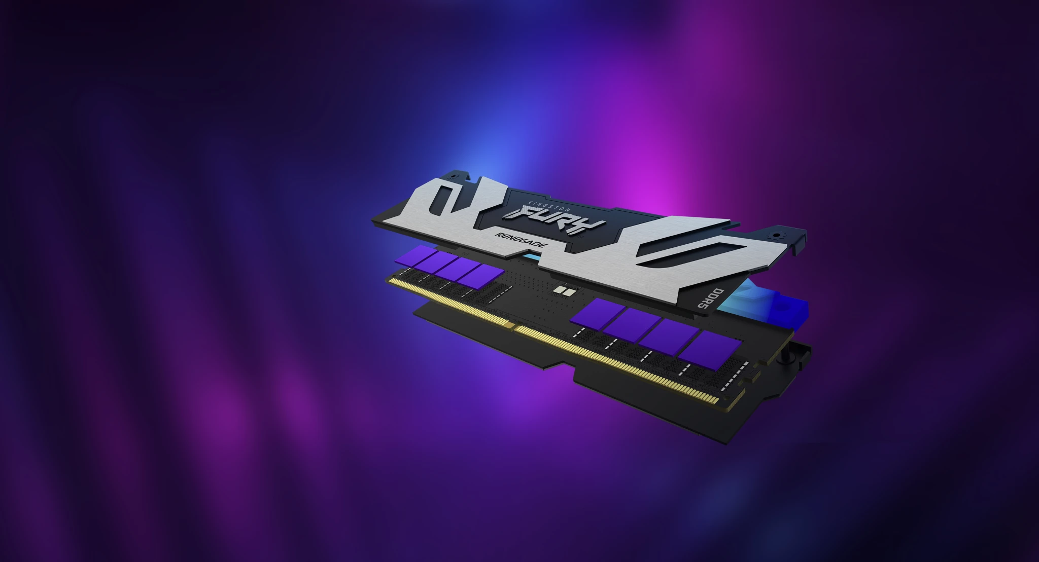 Imagen 8 de Memoria RAM 24GB DDR5 7200MHz DIMM CL38 Non-ECC 1.45v 288p - Kingston Fury