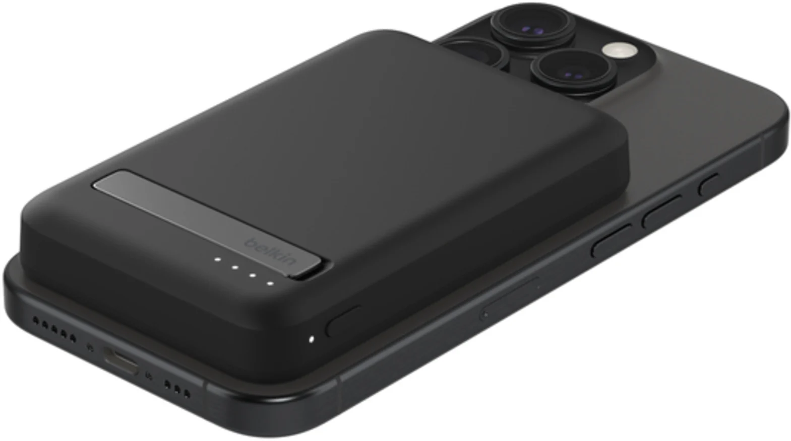 Imagen 3 de Bateria 5.000 mAh BoostCharge Pro carga magnetica Qi2 15W Belkin negro