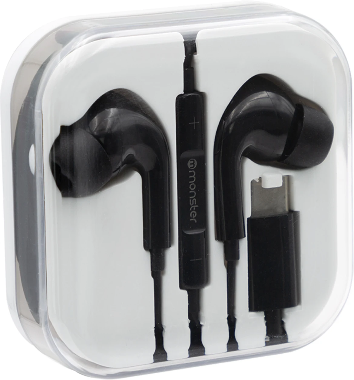 Imagen 4 de C21BK  AUDIF. MONSTER ALAMBRICO M/LIBRES TYPE-C NEGRO